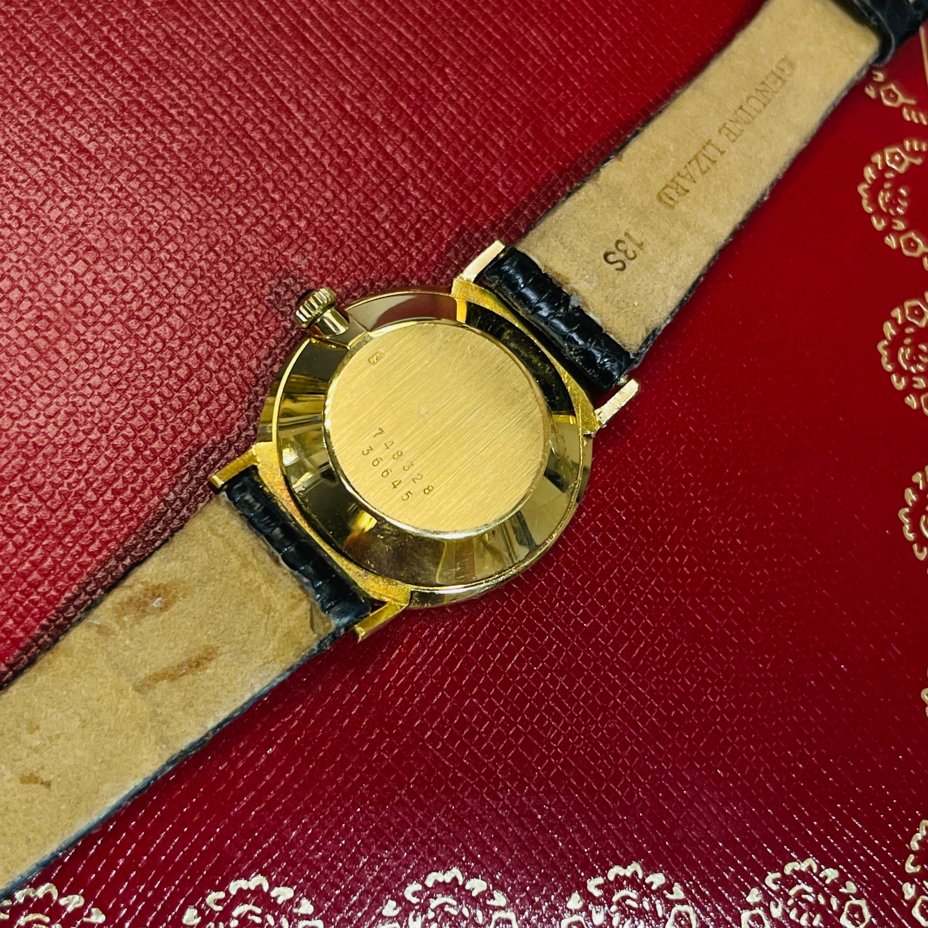 18K Yellow Gold Baume & Mercier Oval Wrist Watch Quartz