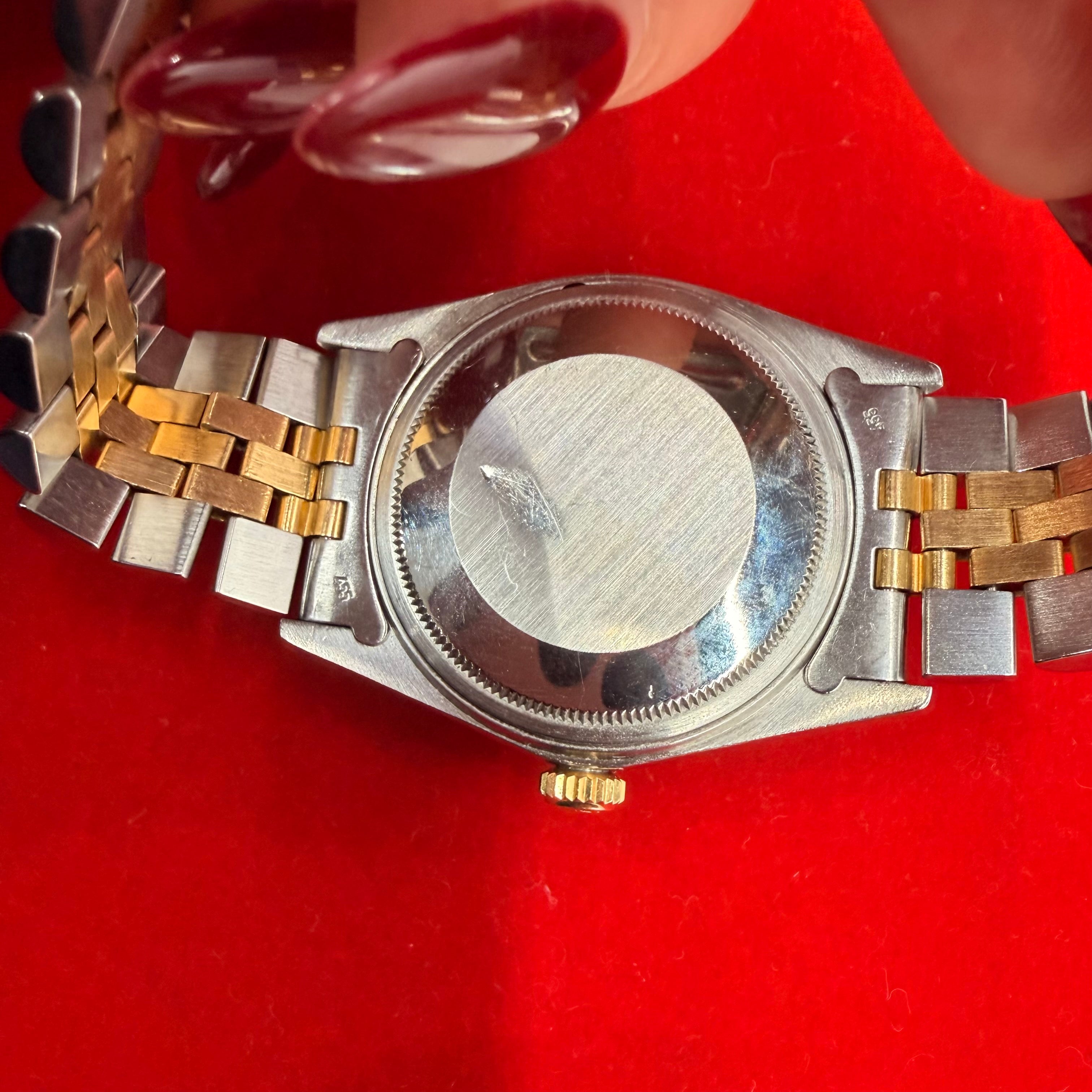 36MM Two Tone 18K&Stainless Steel Date Just Rolex Ref.16013 7.5"