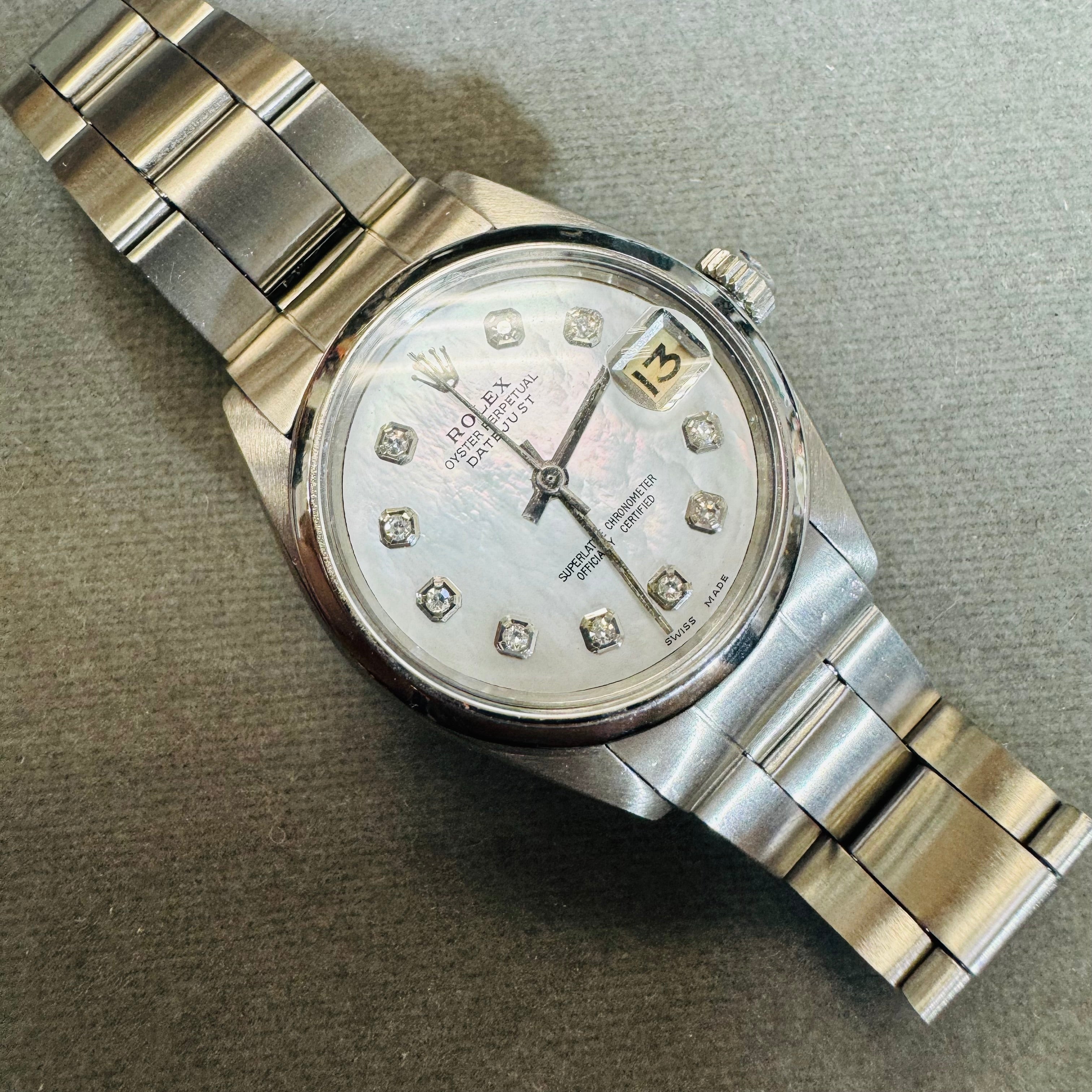 31mm Datejust Rolex Stainless Steel 6824 1978