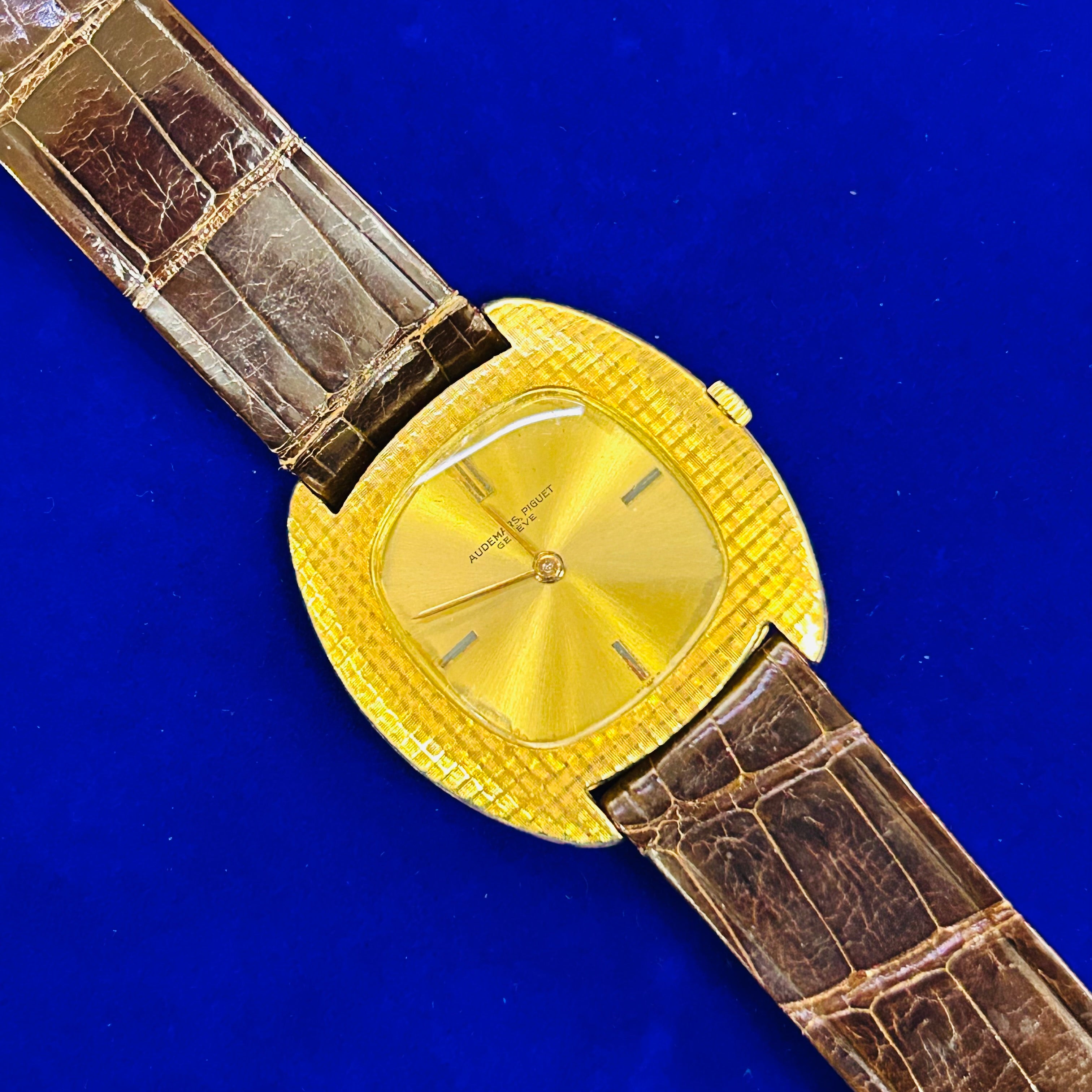 Aduermas Piguet Fine and ultra thin, 18K yellow gold wristwatchMade circa 1960