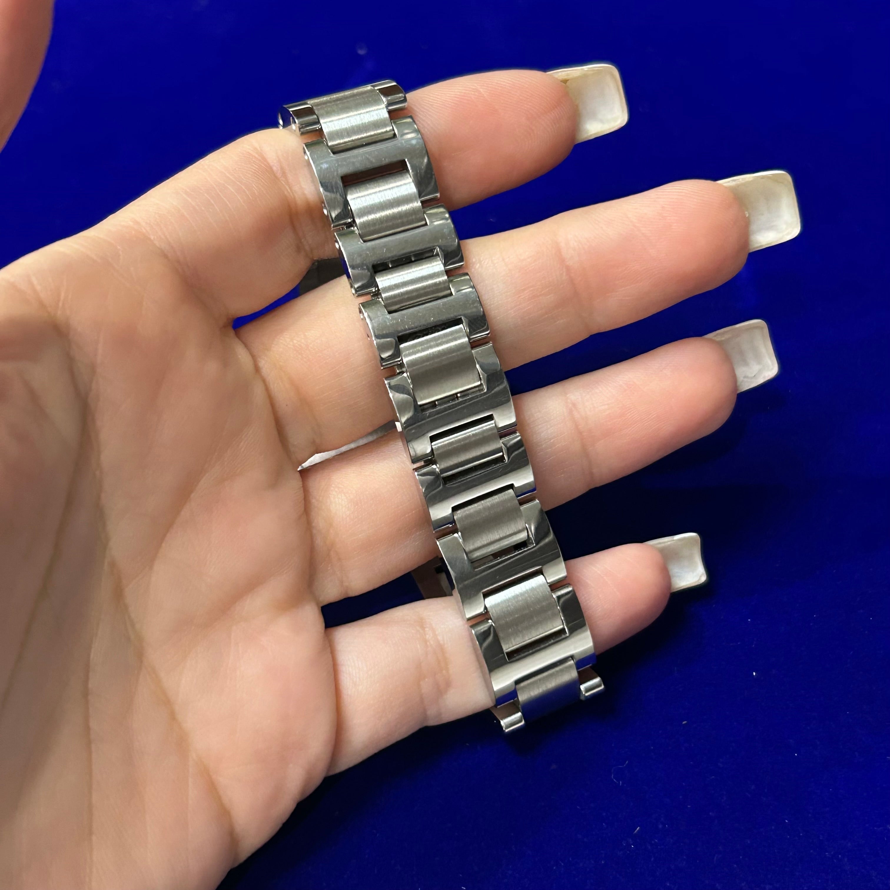 Cartier Ballon Bleu Light Pink  31MM Stainless Steel Automatic  7.25"