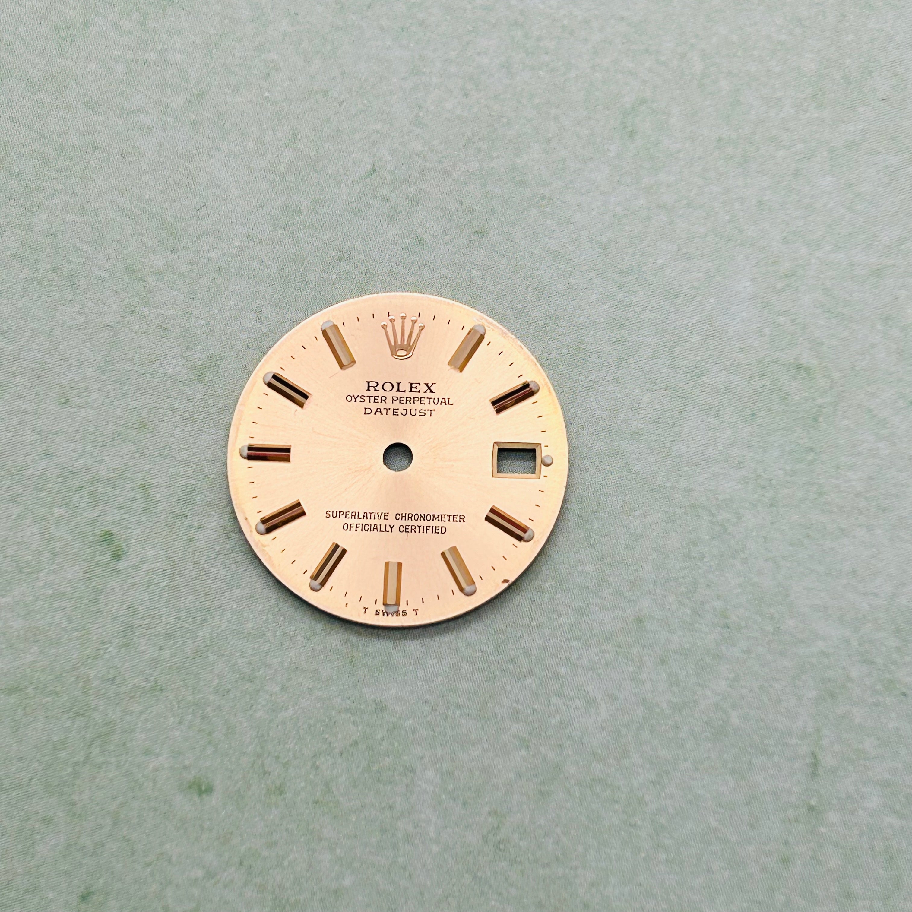 Champagne Stick Rolex Dial for 26mm Rolex Watch