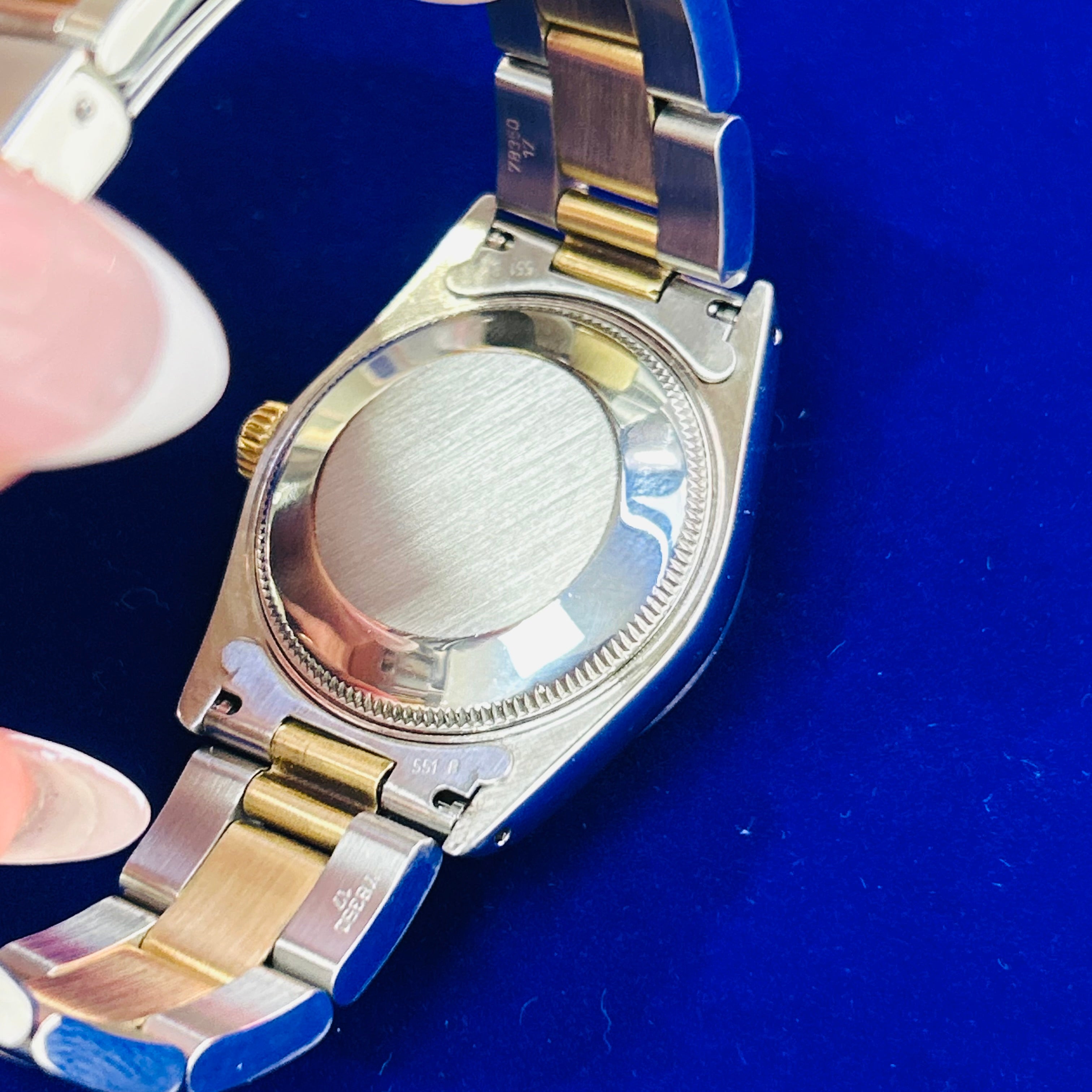 Vintage Stainless Steel and 18K Gold 31mm Oyster Perpetual Datejust Rolex Watch