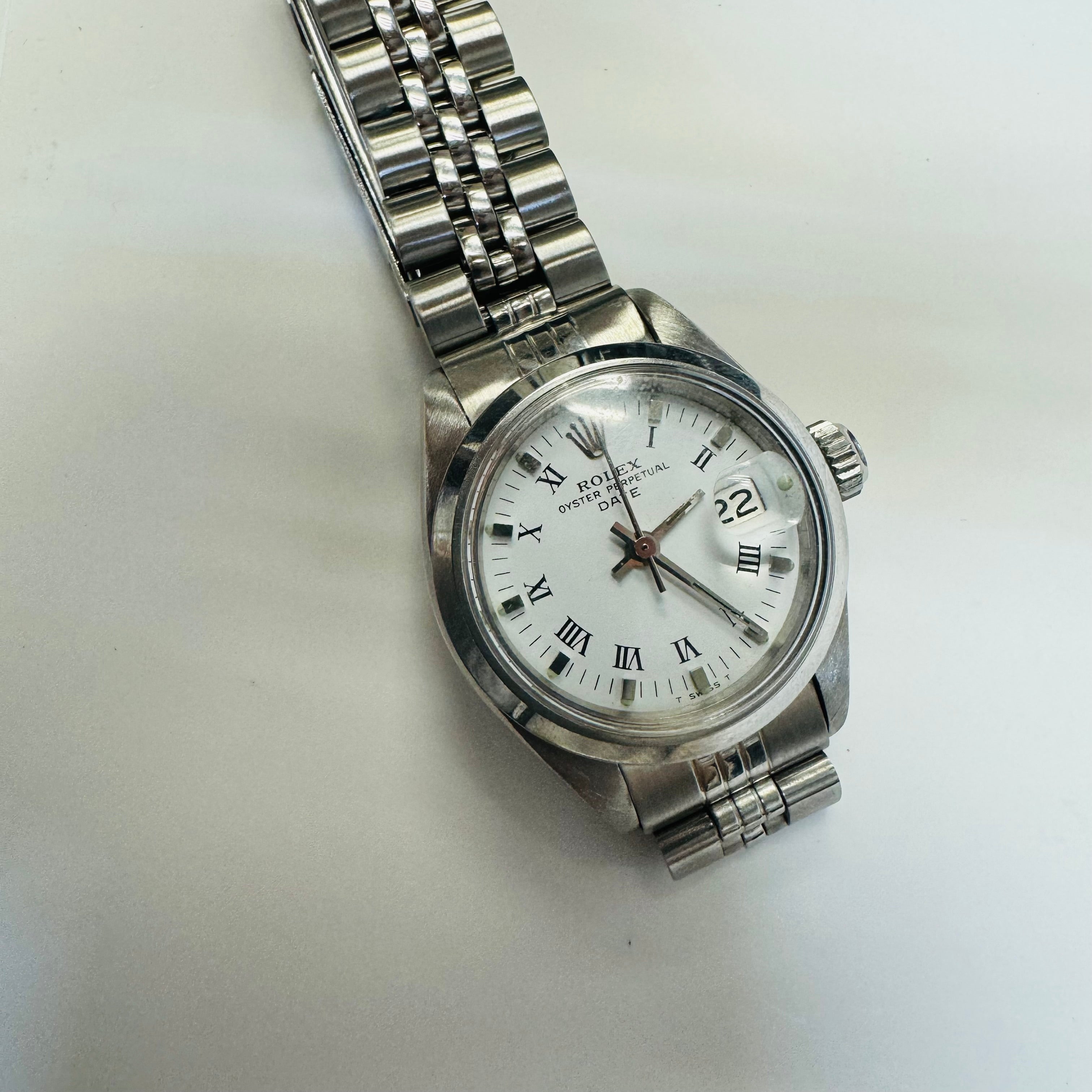 26mm Stainless Ladies Rolex Watch Year 1978 with Jubilee Band