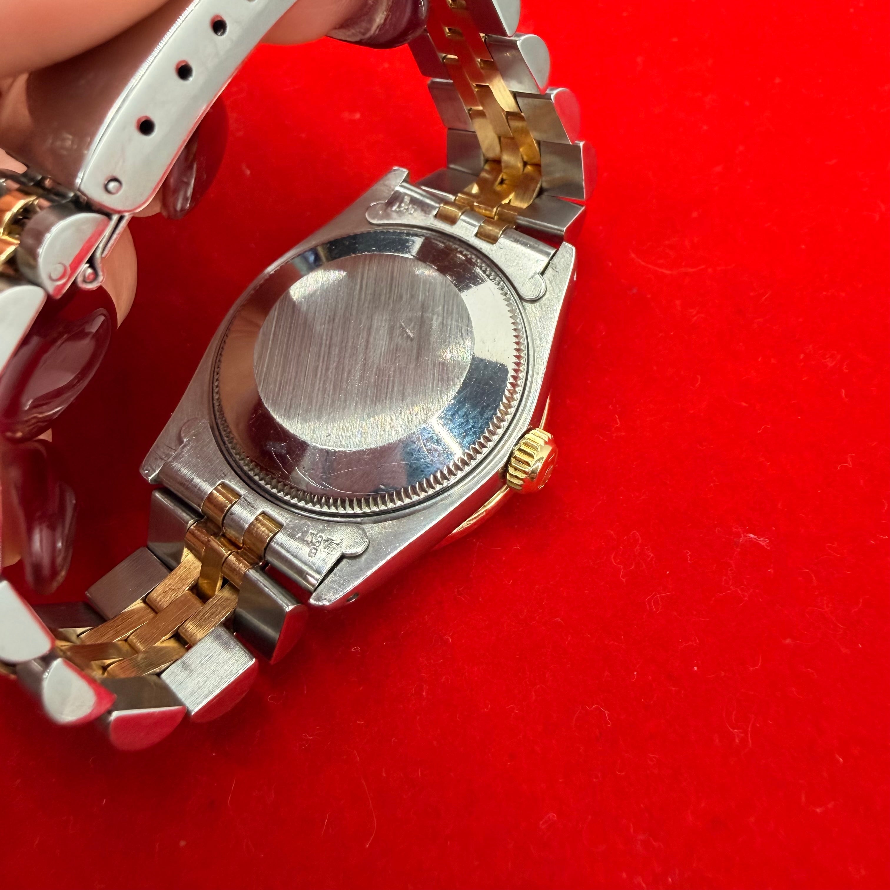 31MM Two Tone 18K&Stainless Steel Date Just Rolex Diamond bezel&Dial