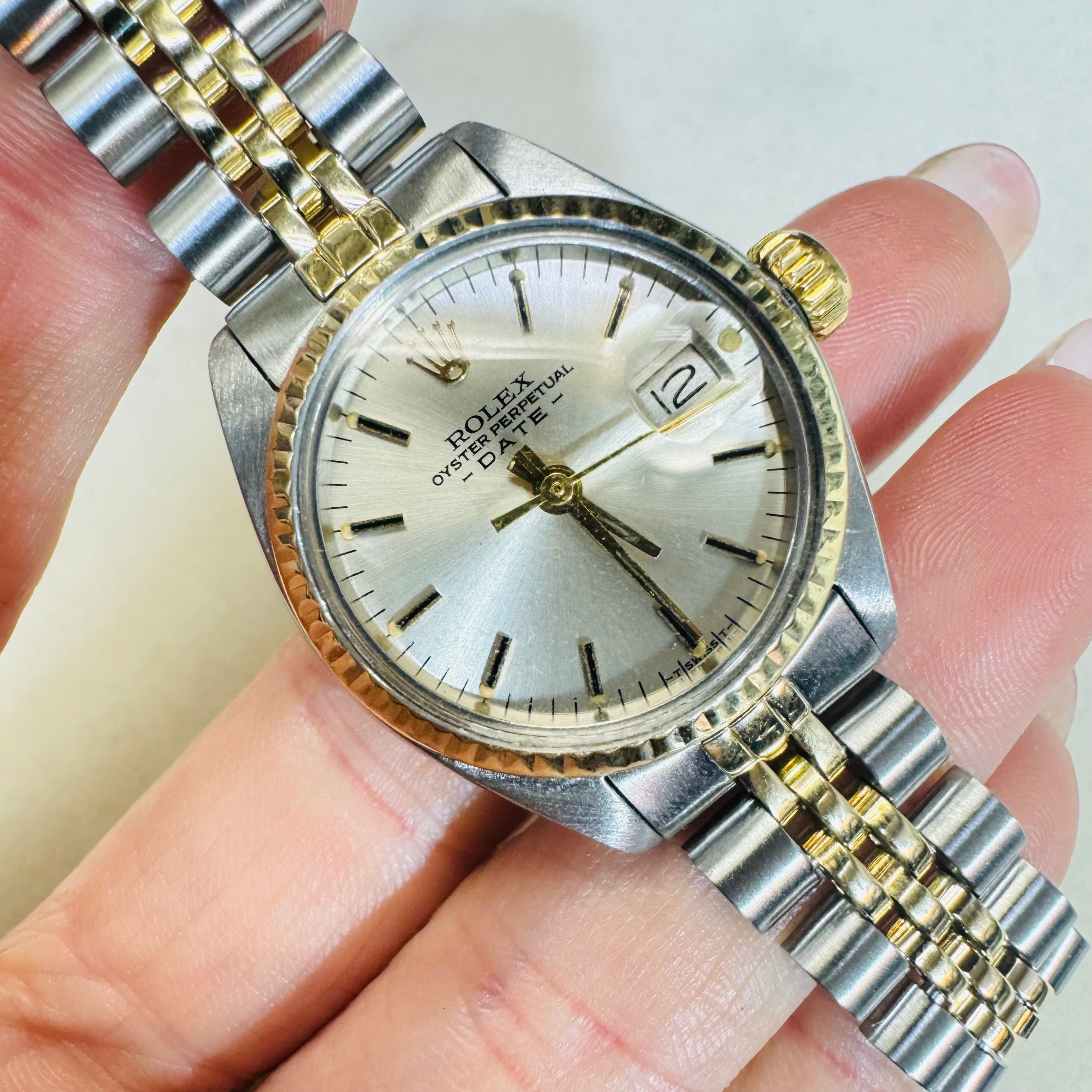 26mm Date Rolex Stainless Steel and Yellow Gold 1978