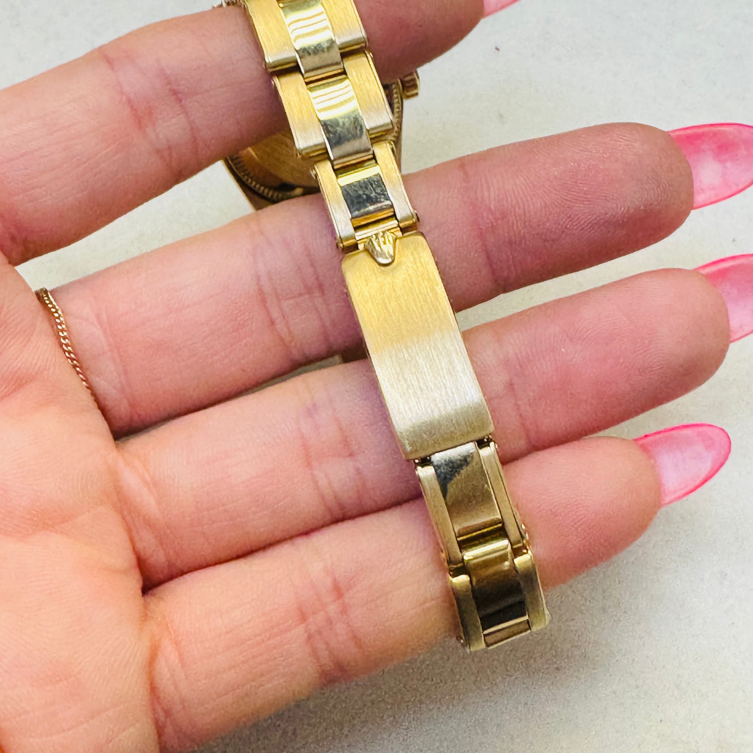 26MM 18K Yellow Gold Rolex Oyster Perpetual 1995