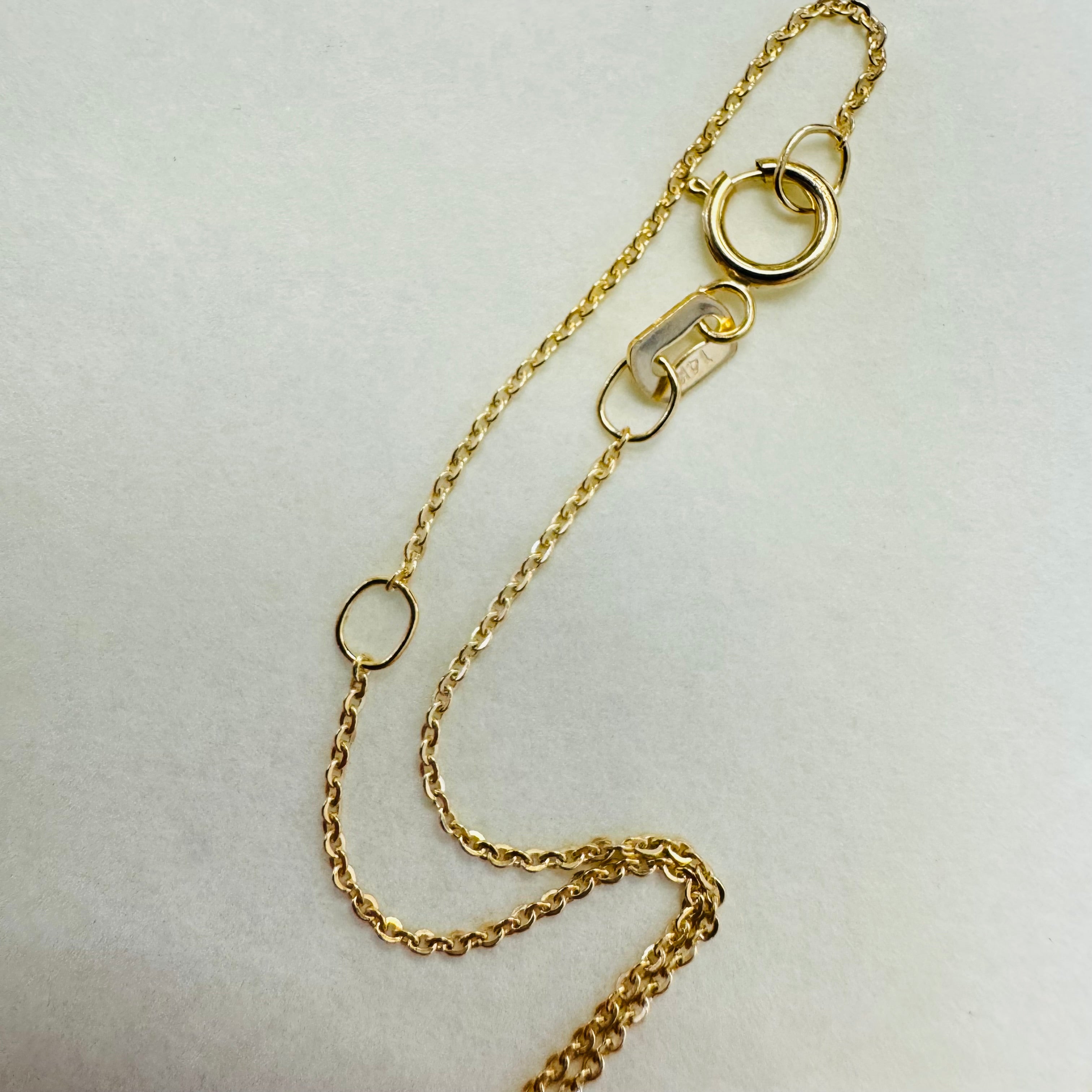 16-18” Solid 14K Yellow Gold Basic Cable Chain