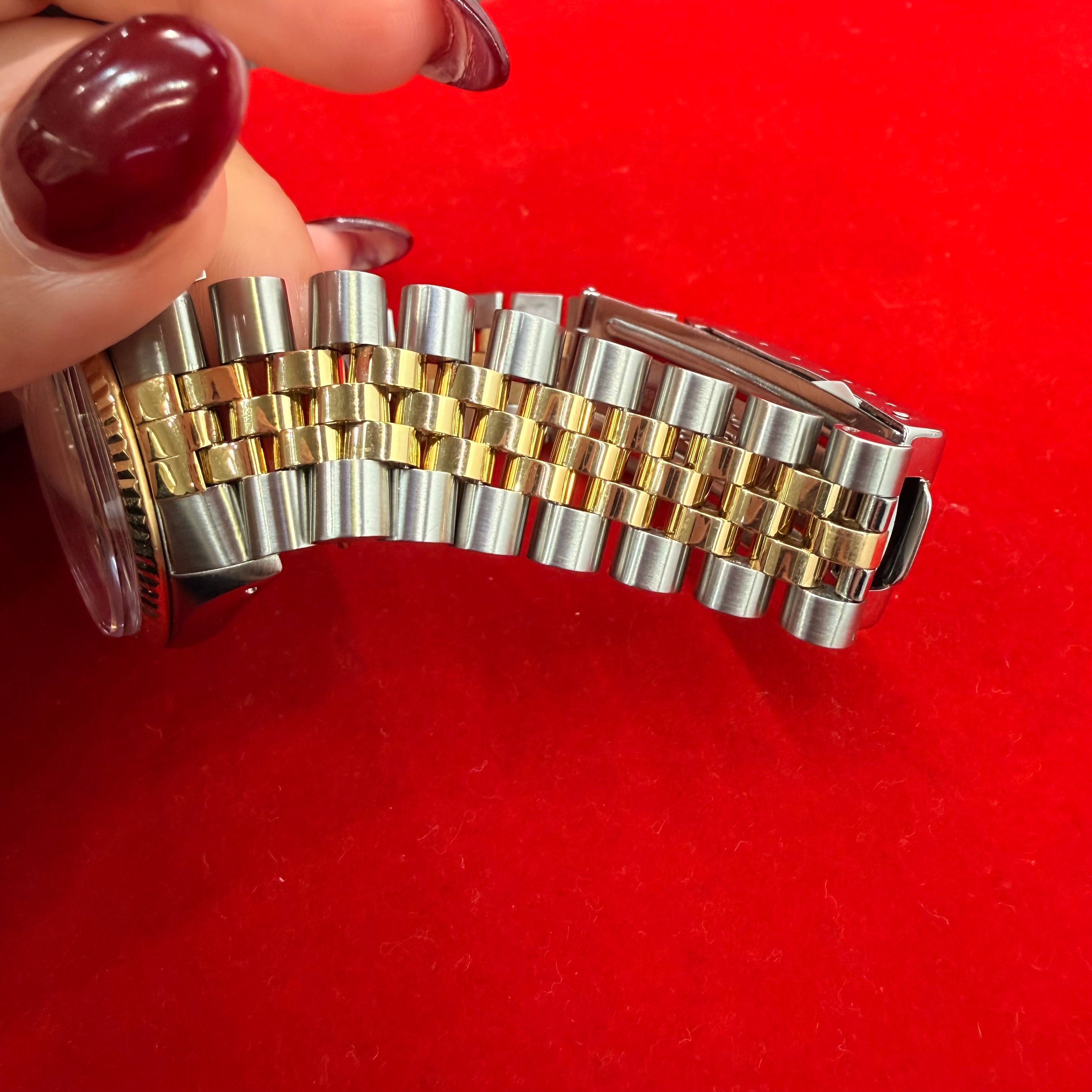 36MM Two Tone 18K&Stainless Steel Date Just Rolex Ref.16013 7.5"