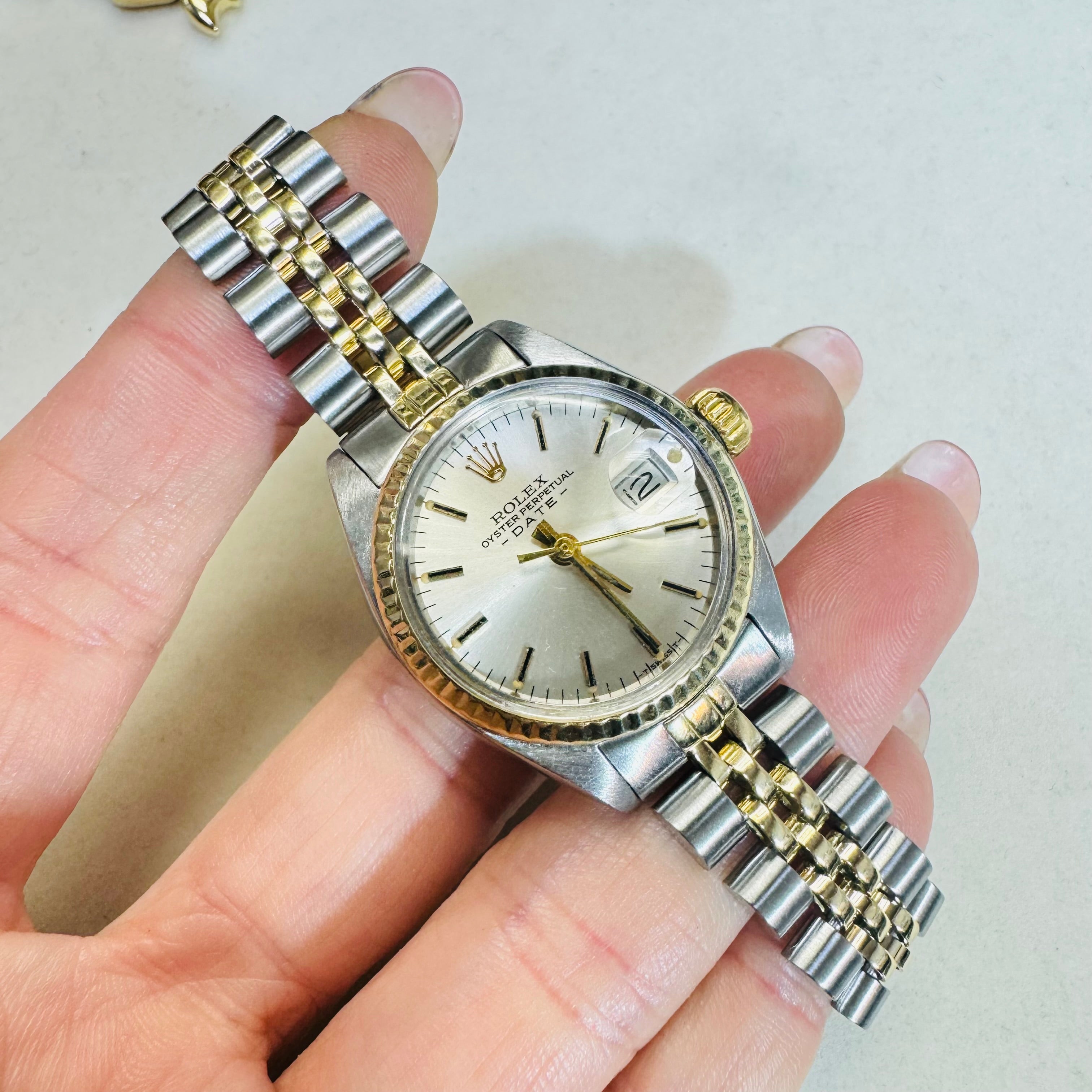 26mm Date Rolex Stainless Steel and Yellow Gold 1978