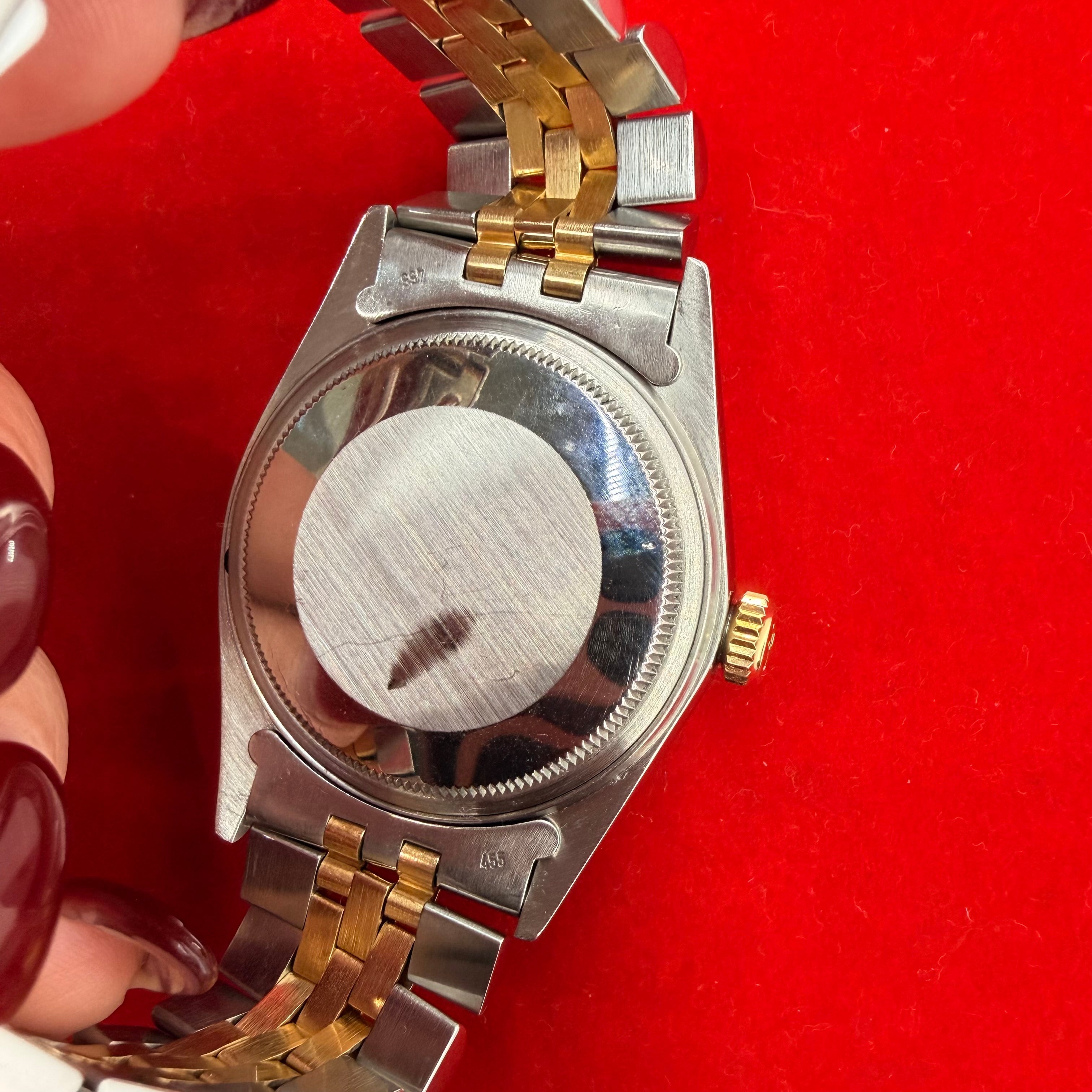 36MM Two Tone 18K&Stainless Steel Date Just Rolex Ref.16013 7.5"