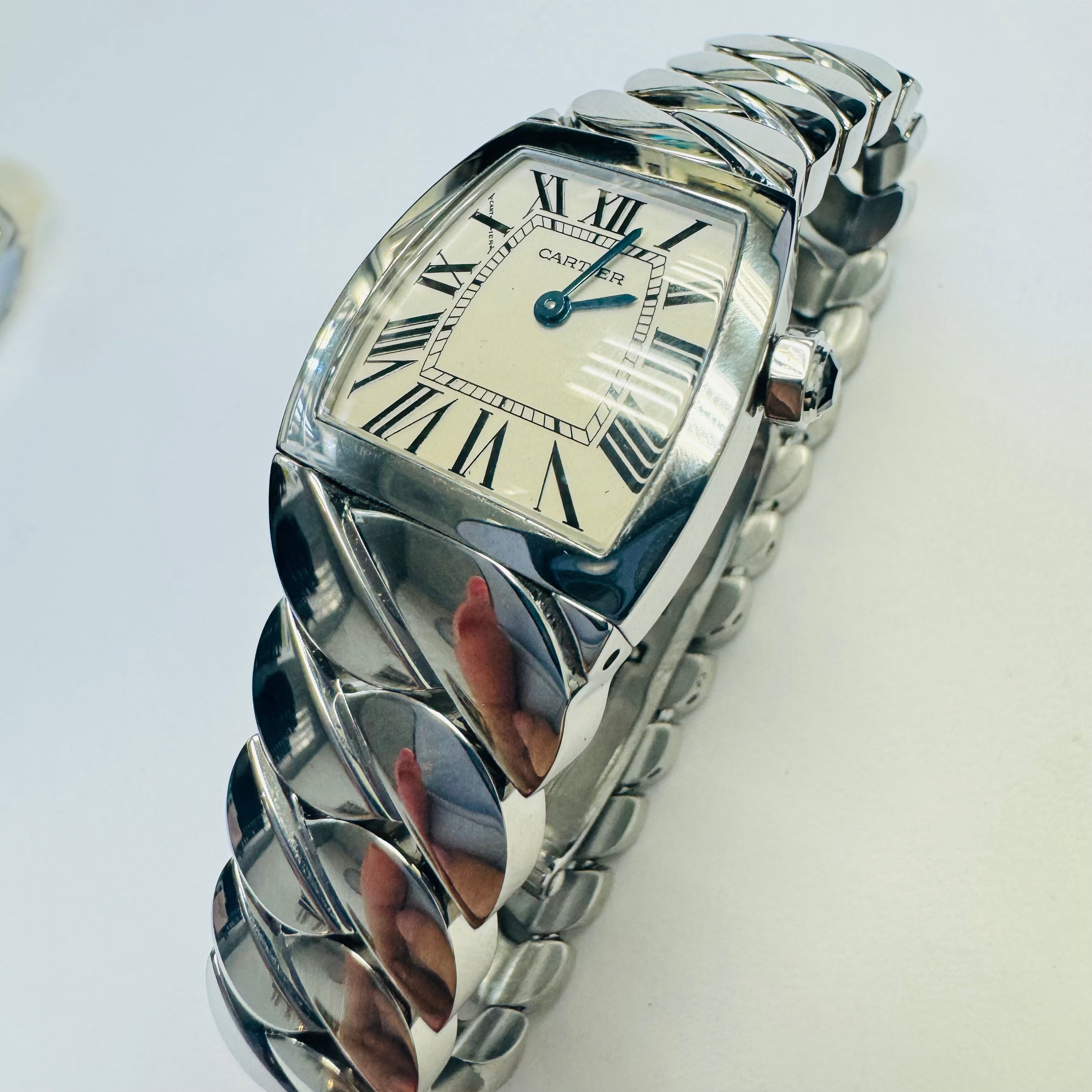 22mm Cartier La Dona Ladies Stainless Steel Watch