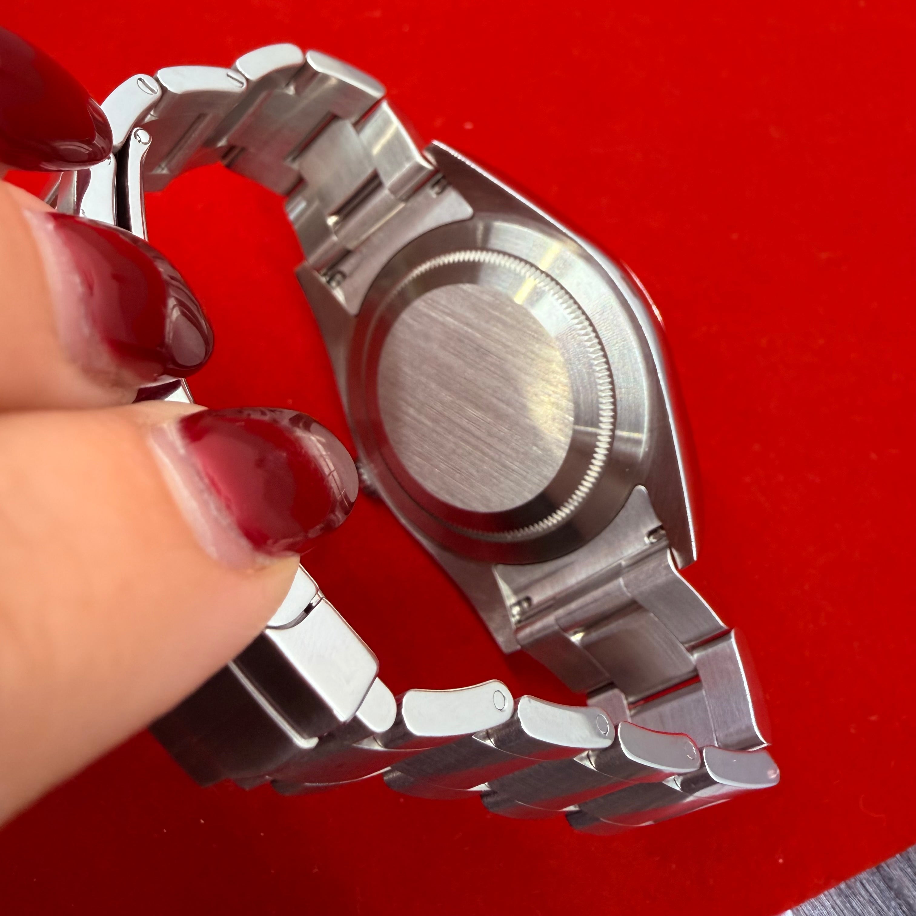 Rolex Oyster Perpetual 39mm Stainless Steel Blue dial Ref.114300