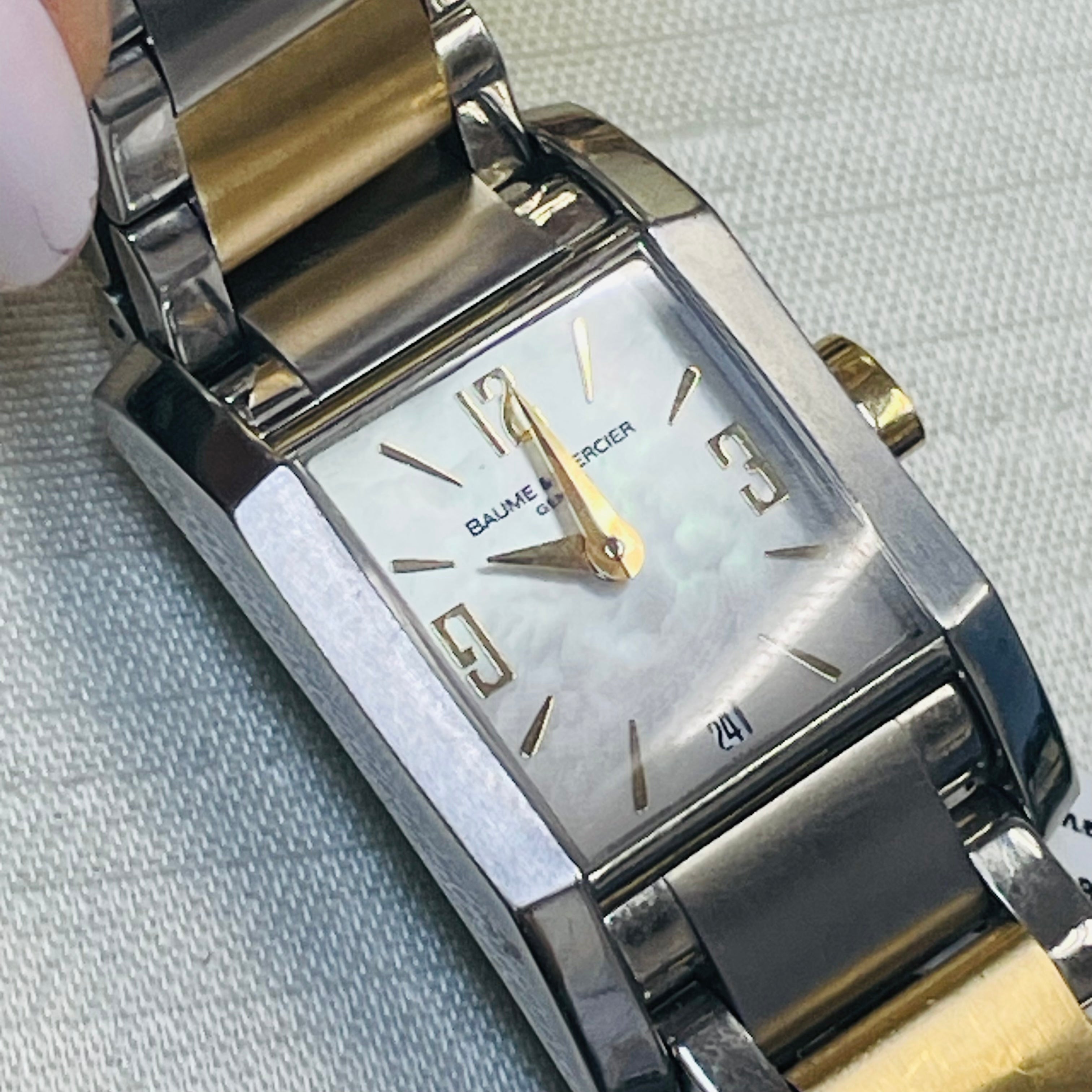 Baume et Mercier Stainless Steel 22mm Watch
