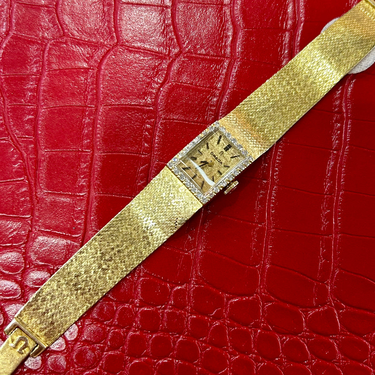 Vintage Omega Cocktail Watch | 14mm | 14k Yellow Gold