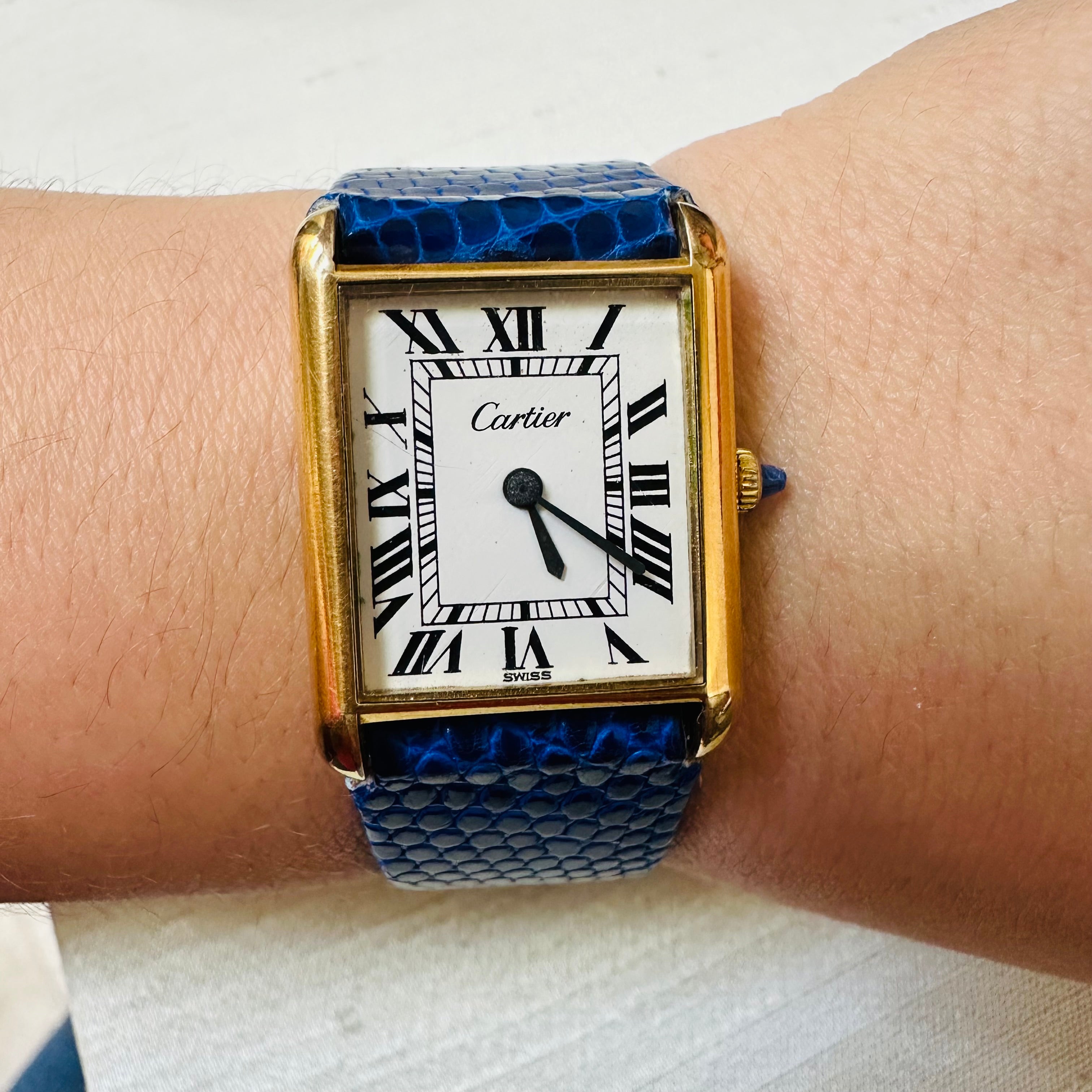 18K Cartier Vintage Classic Tank 23mm