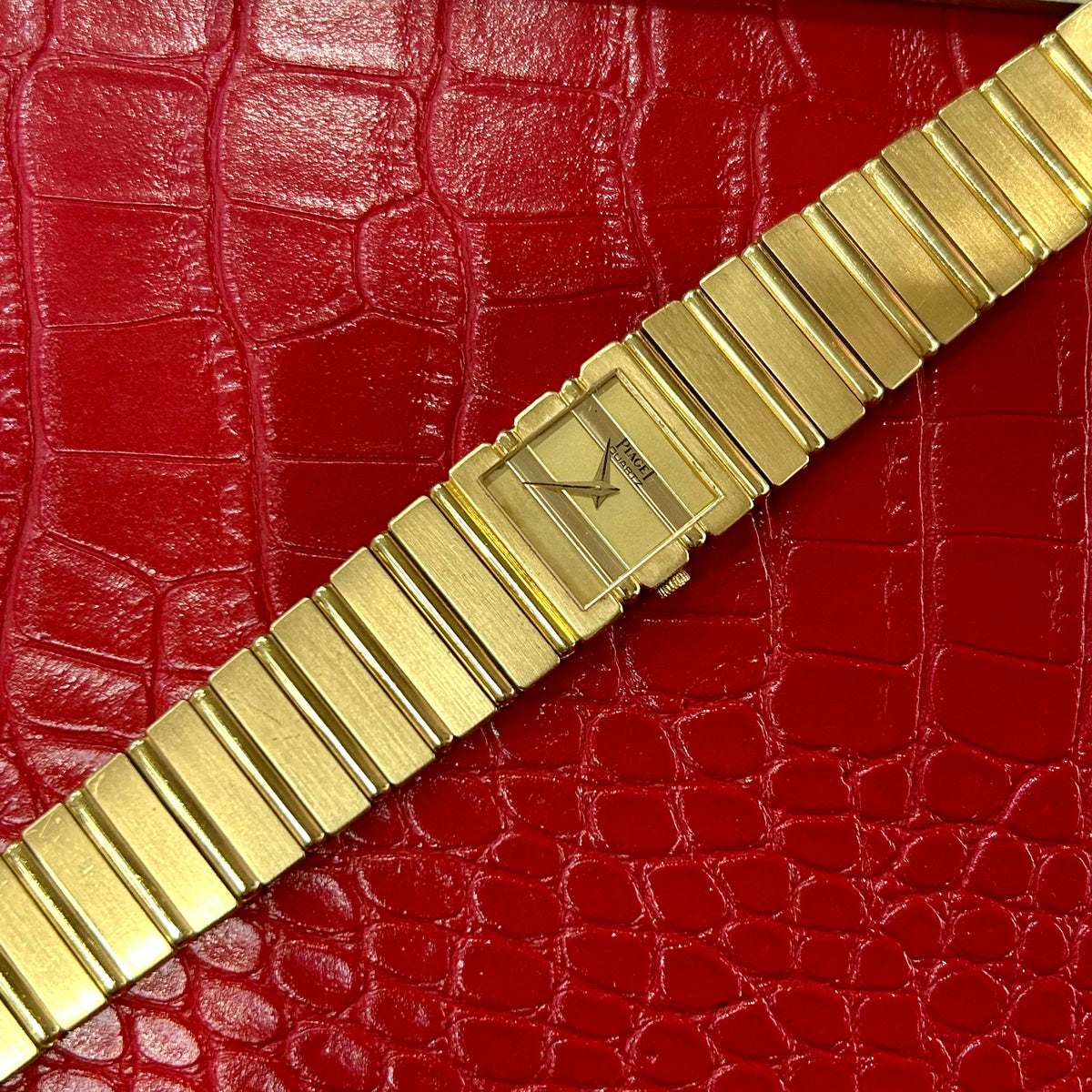 Vintage Piaget Polo Watch | 20mm | 18k Yellow Gold | Quartz