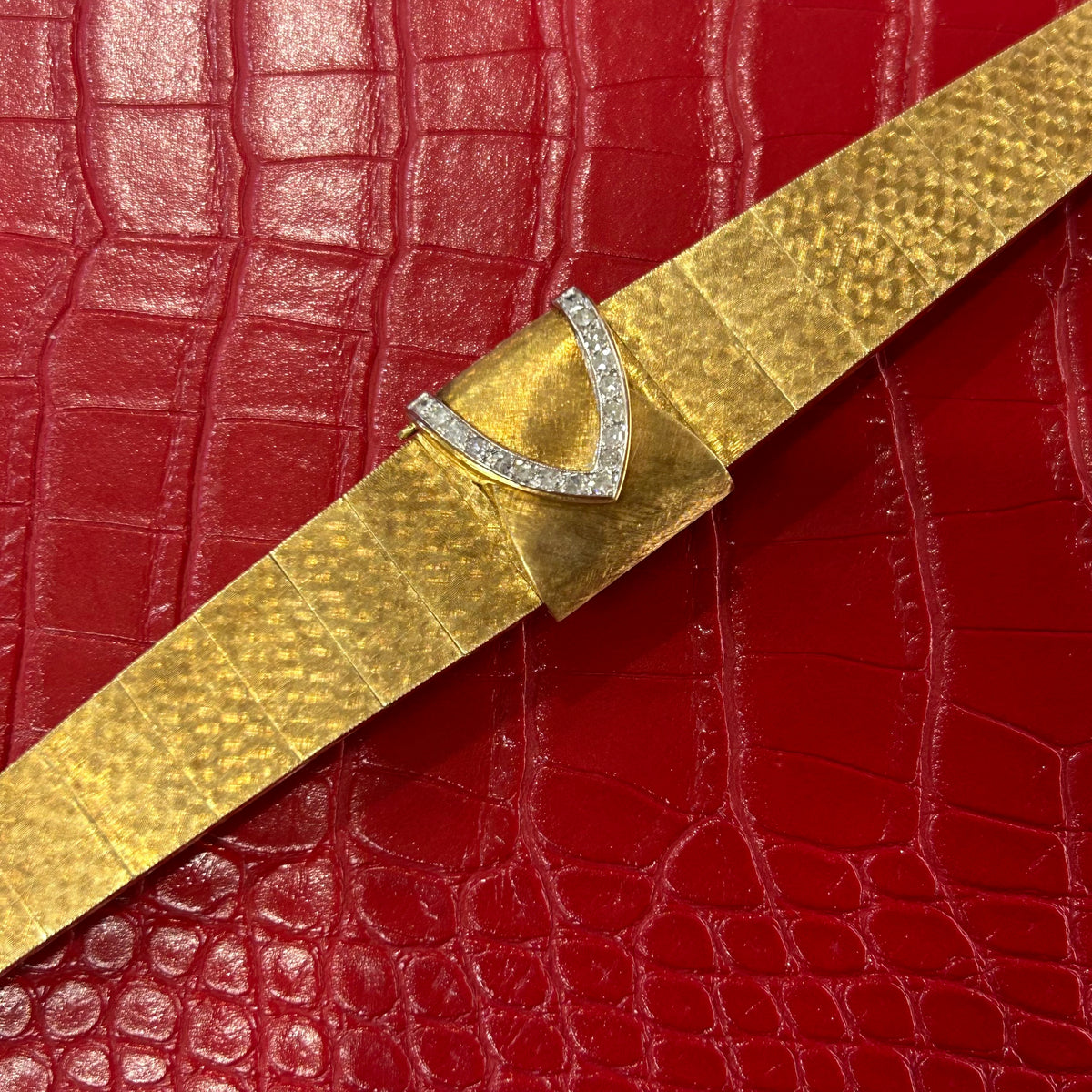 Vintage Omega Hidden Dial Watch | 24.5mm | 18k Yellow Gold