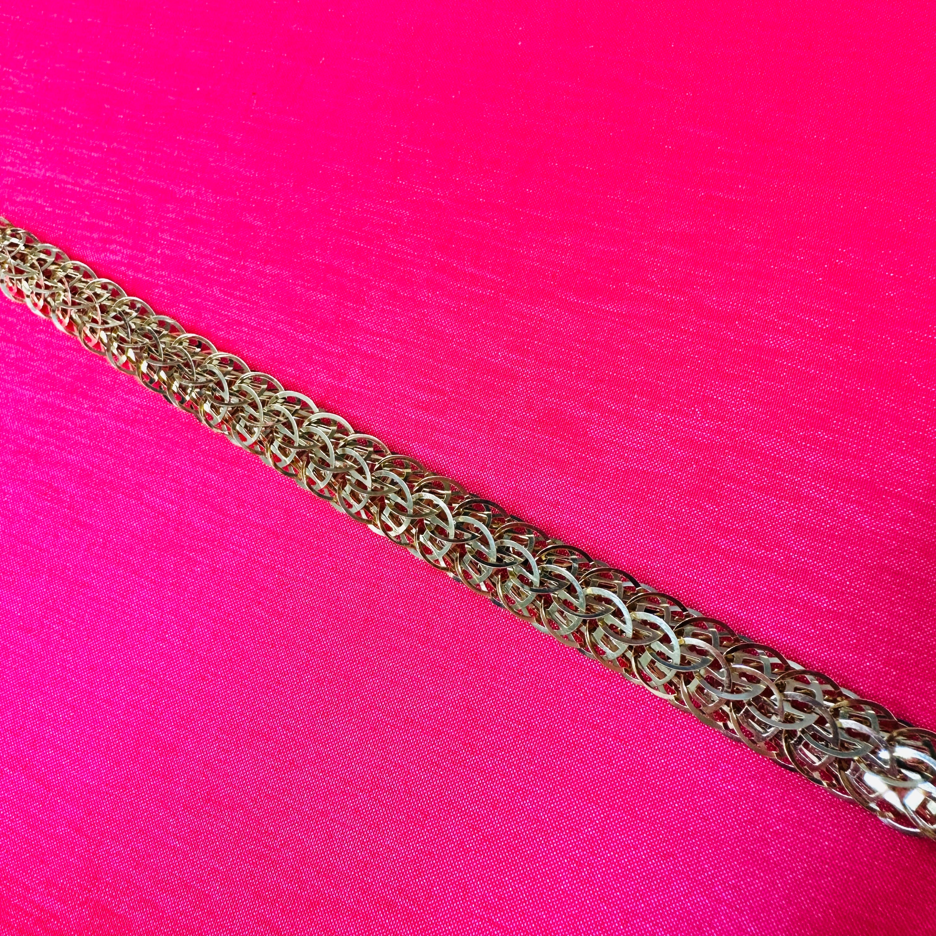 14K Yellow Gold Bracelet 7" 7.64mm