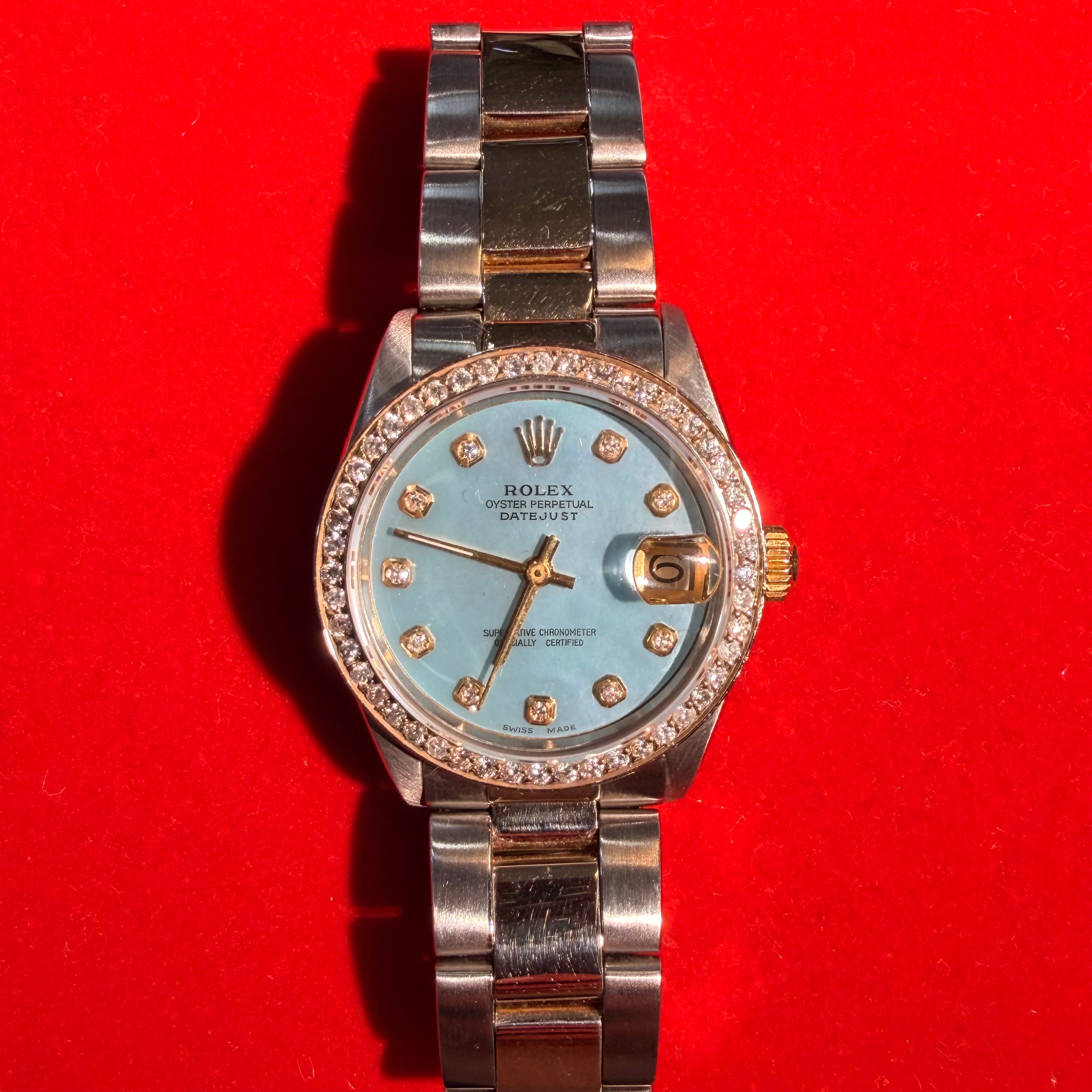 31MM Two Tone Gold&Stainless Steel Oyster Band Date Just Rolex