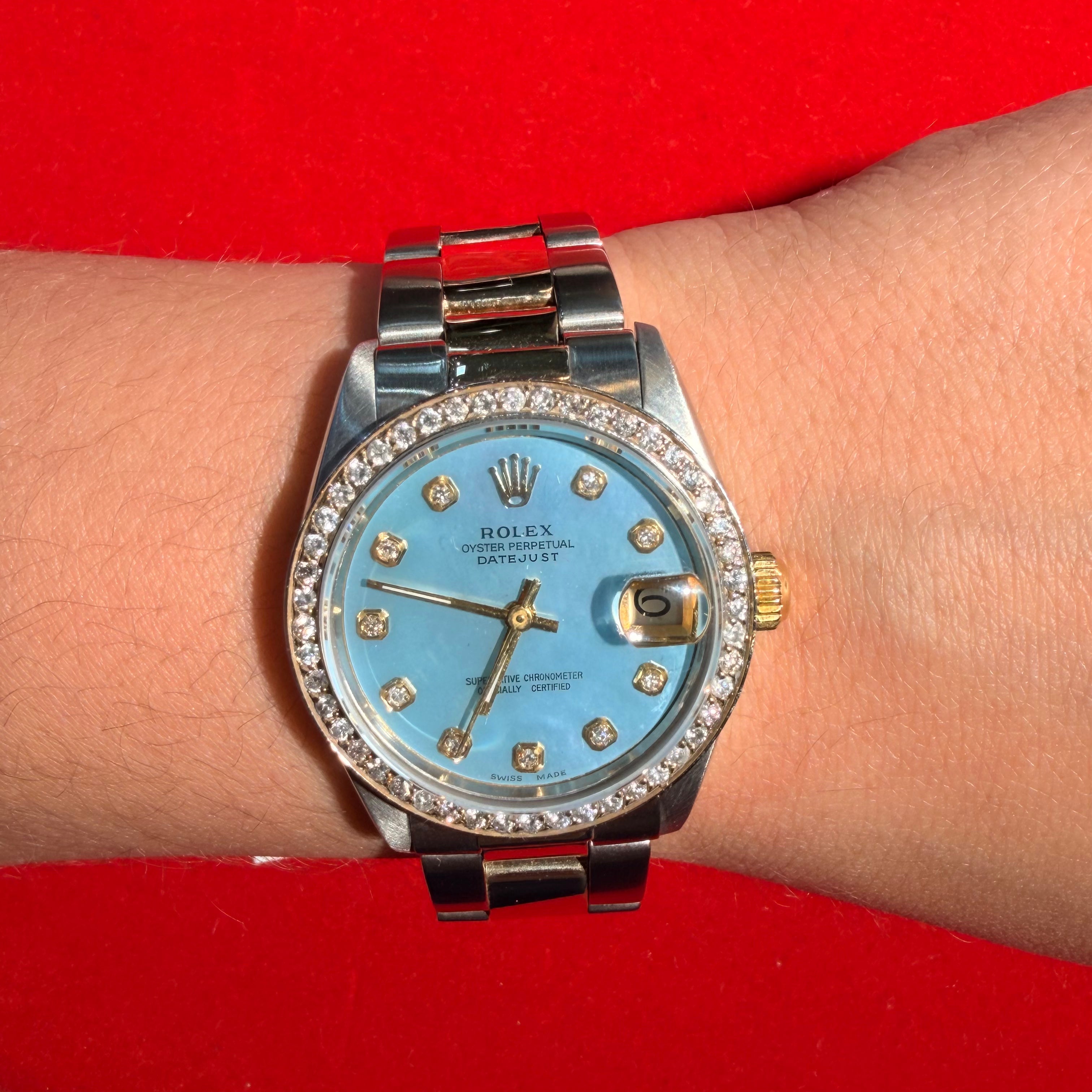 31MM Two Tone Gold&Stainless Steel Oyster Band Date Just Rolex