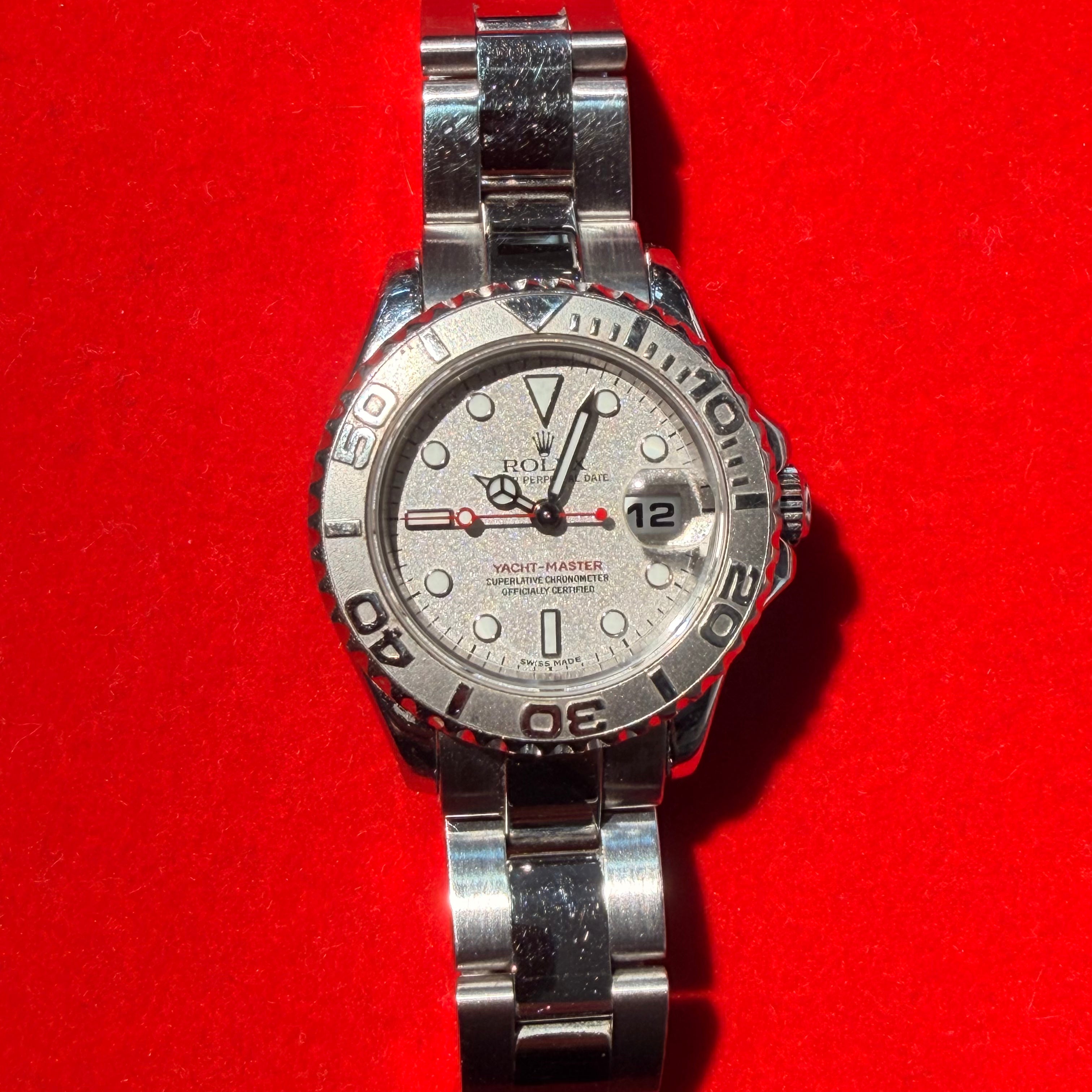 Stainless Steel  29MM Yacht Mater Rolex Watch