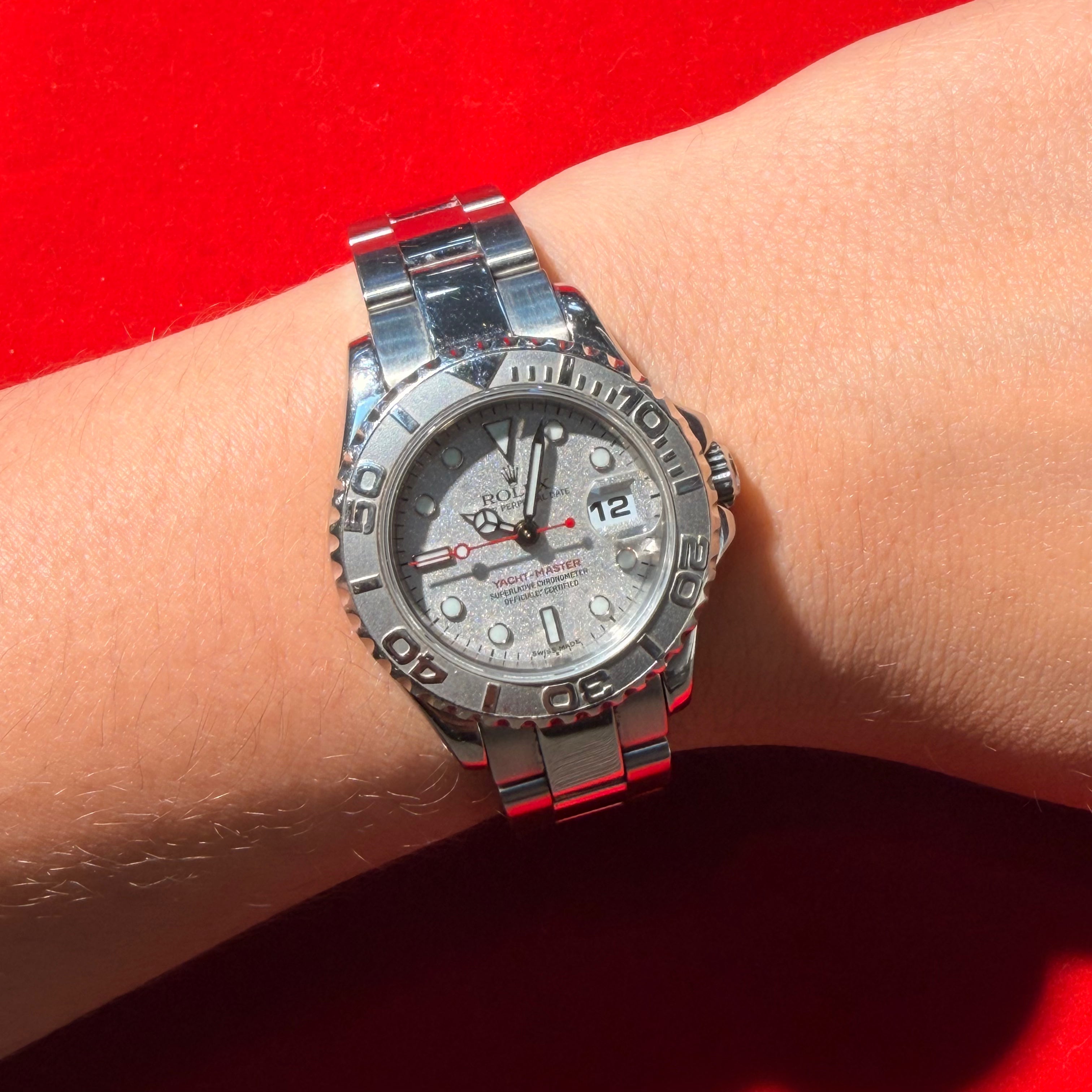 Stainless Steel  29MM Yacht Mater Rolex Watch