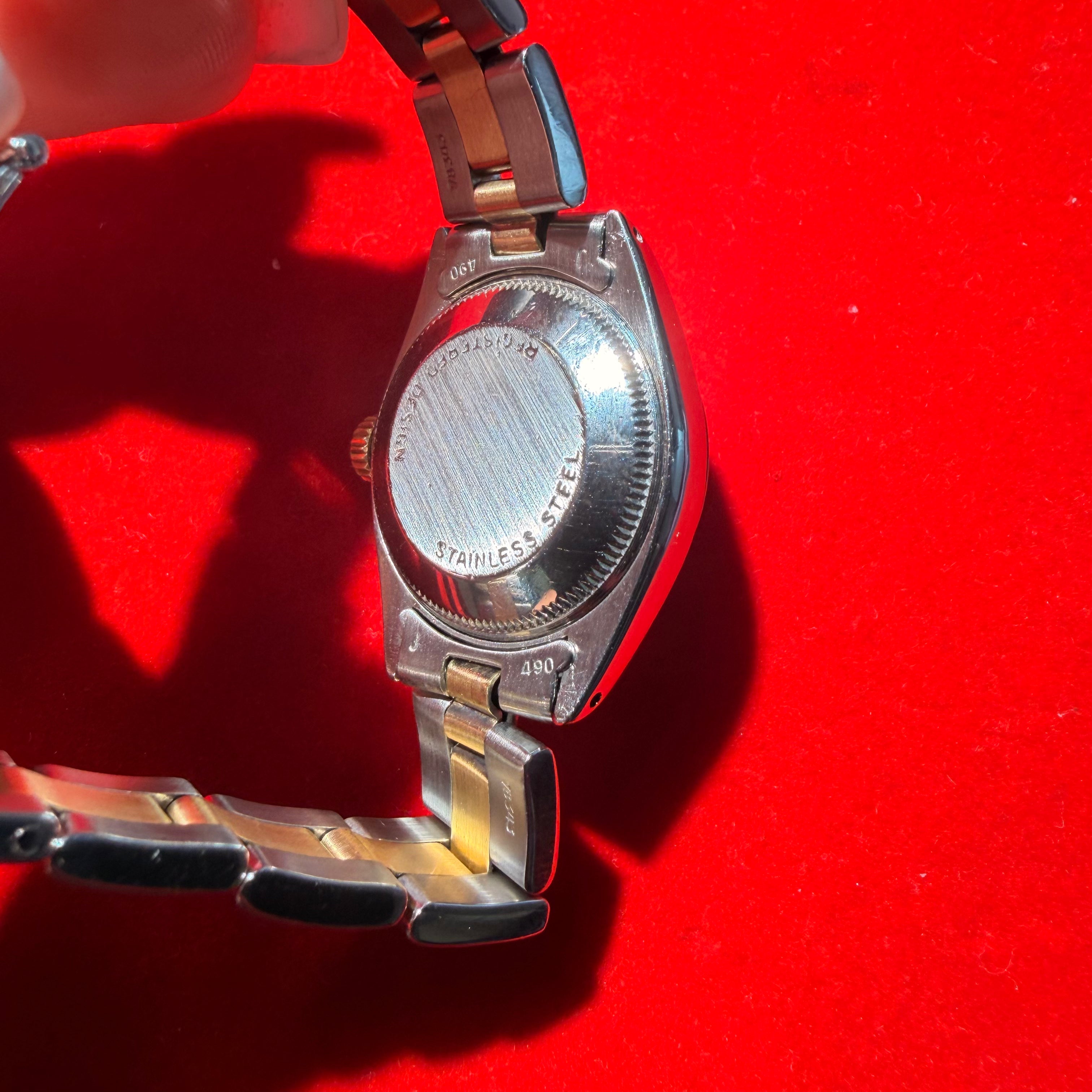 Vintage Stainless Steel and Gold 26MM Oyster Perpetual Datejust Rolex Watch Ref.6718