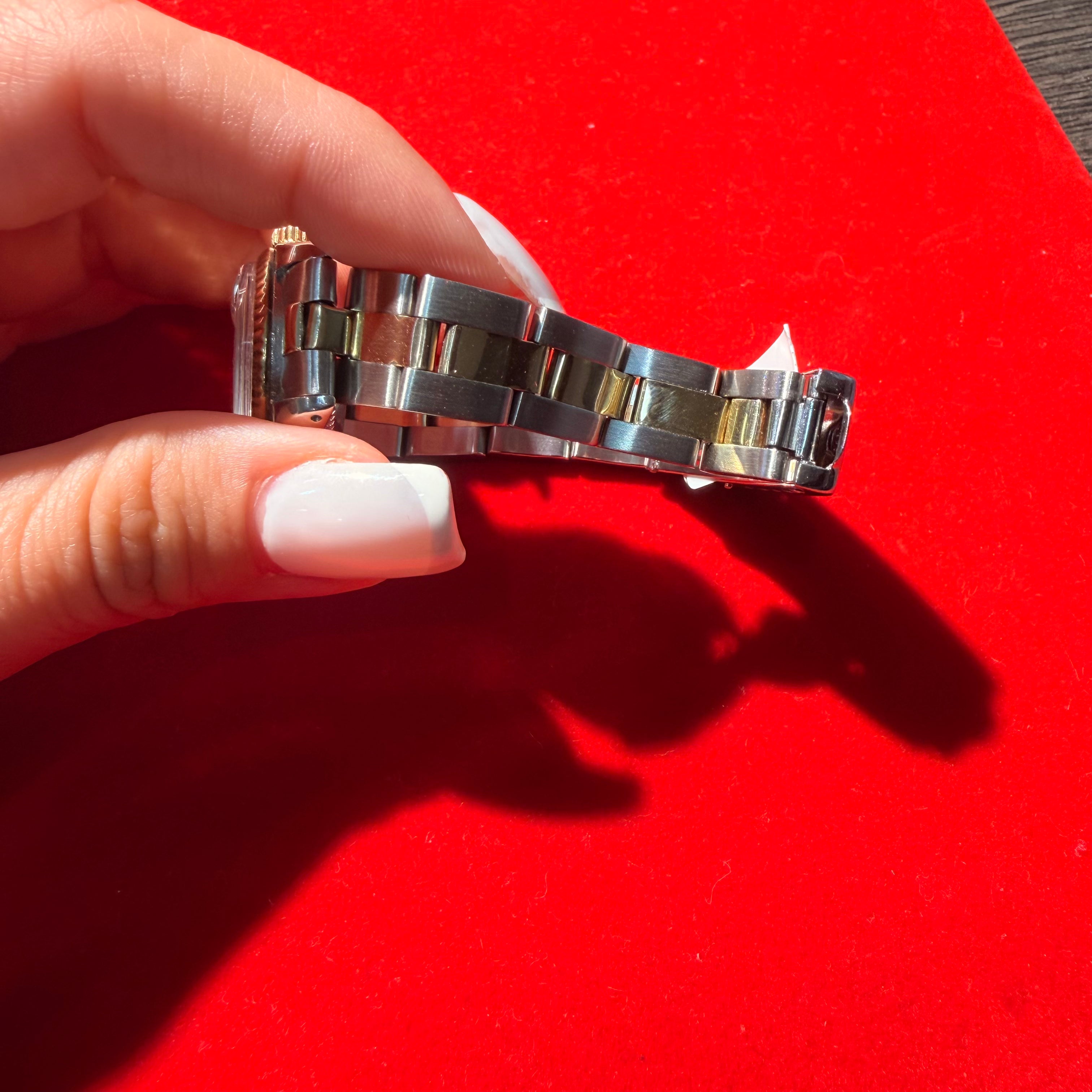 Vintage Stainless Steel and Gold 26MM Oyster Perpetual Datejust Rolex Watch Ref.6718