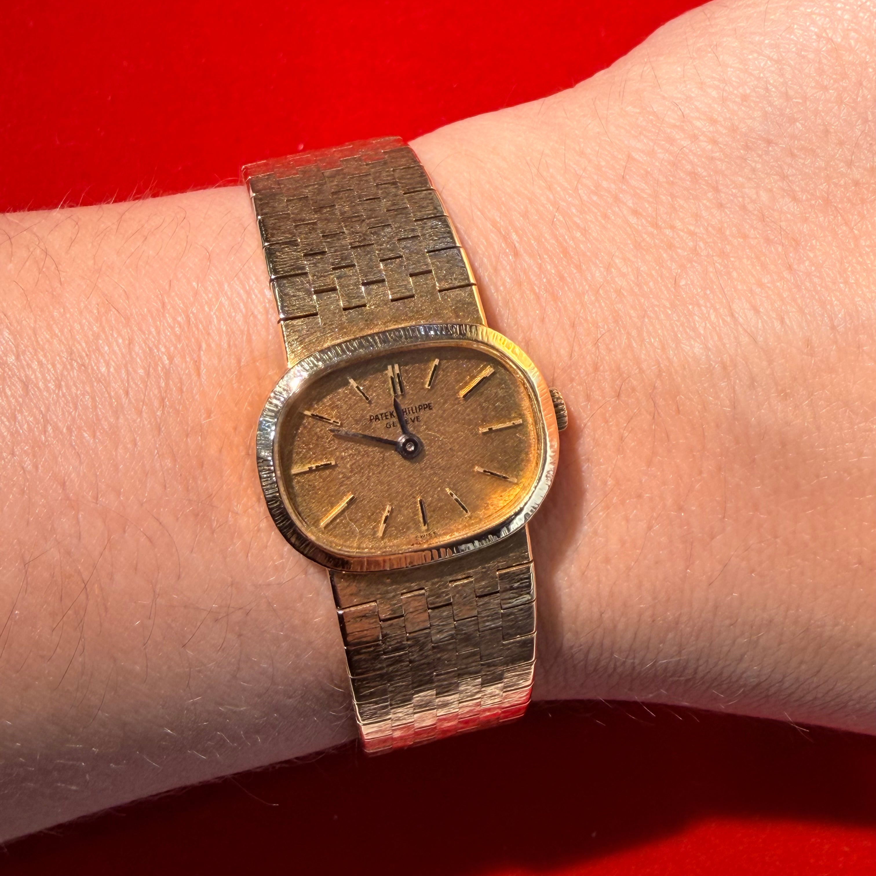 Patek Philippe Ellipse Ladies’ Watch, 18K Yellow Gold (Circa 1970s)