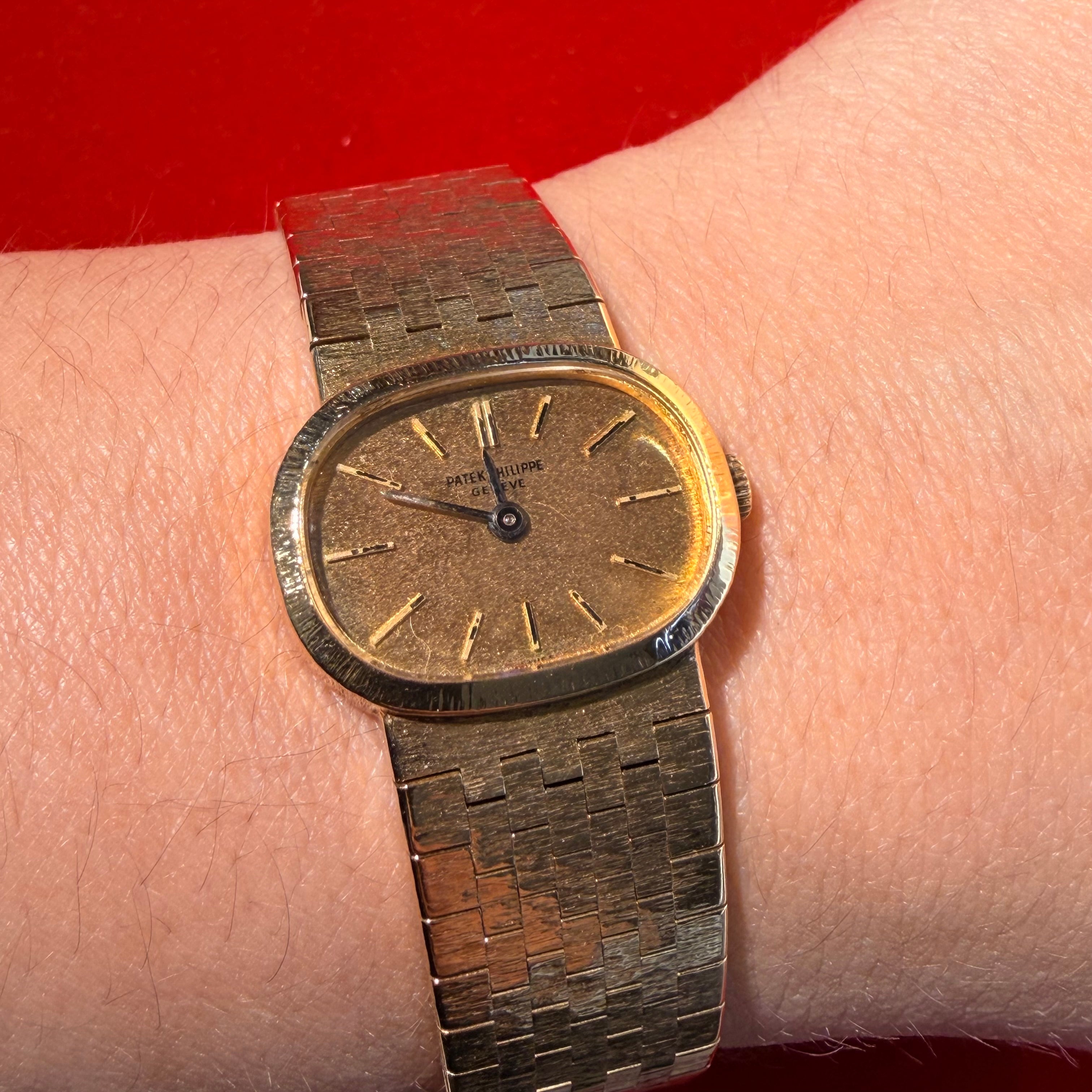 Patek Philippe Ellipse Ladies’ Watch, 18K Yellow Gold (Circa 1970s)