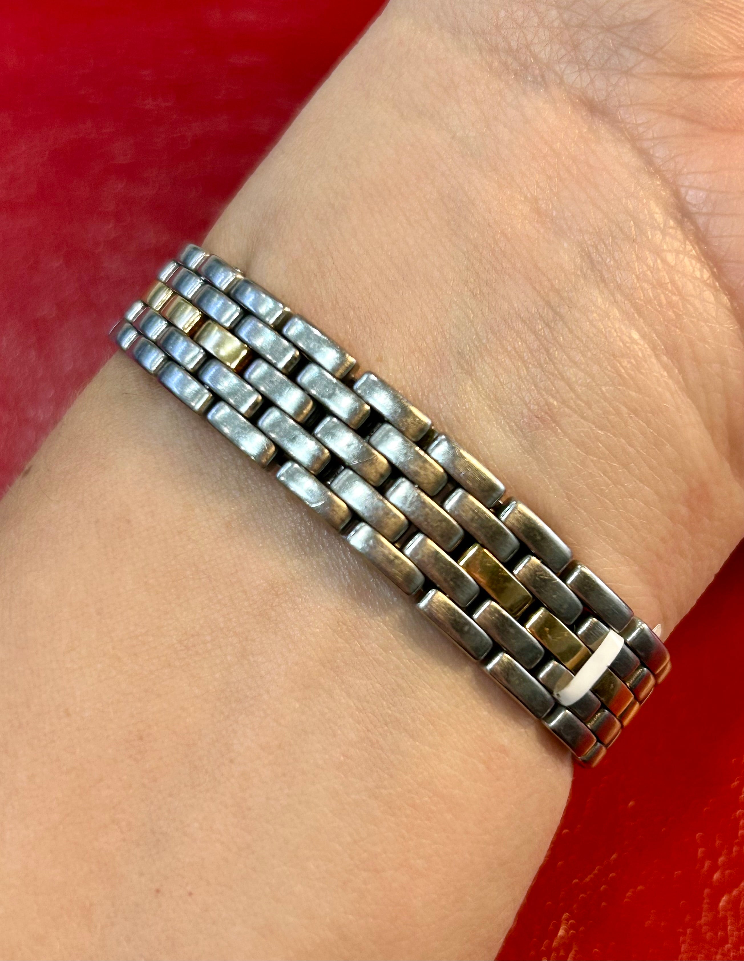 Cartier Panthère Ref. 1120 | 22mm Small | Stainless Steel & 18K Yellow Gold Watch