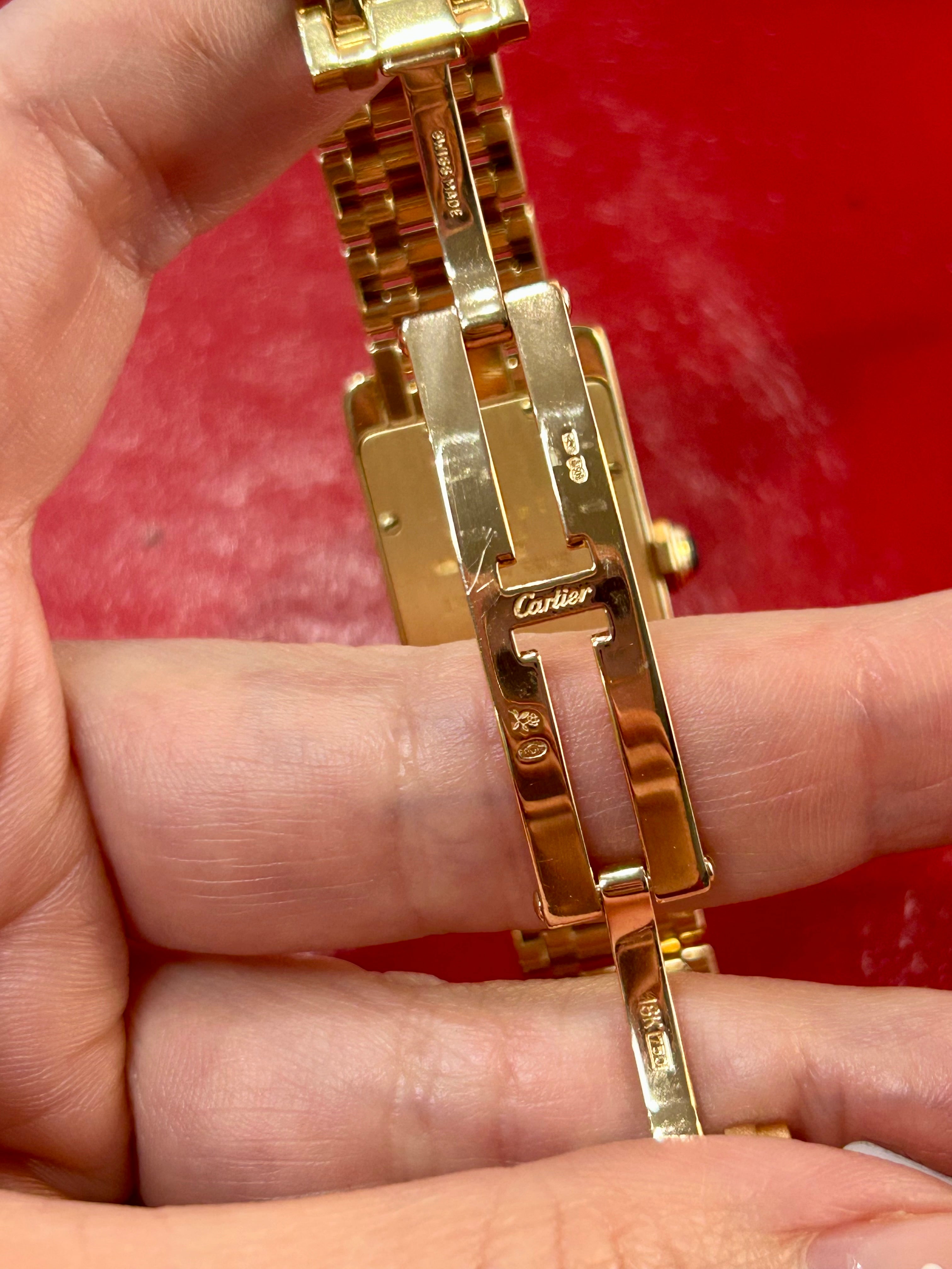 Cartier Tank Américaine Ref. 1710 | 19mm Small | 18K Yellow Gold  Quartz Watch