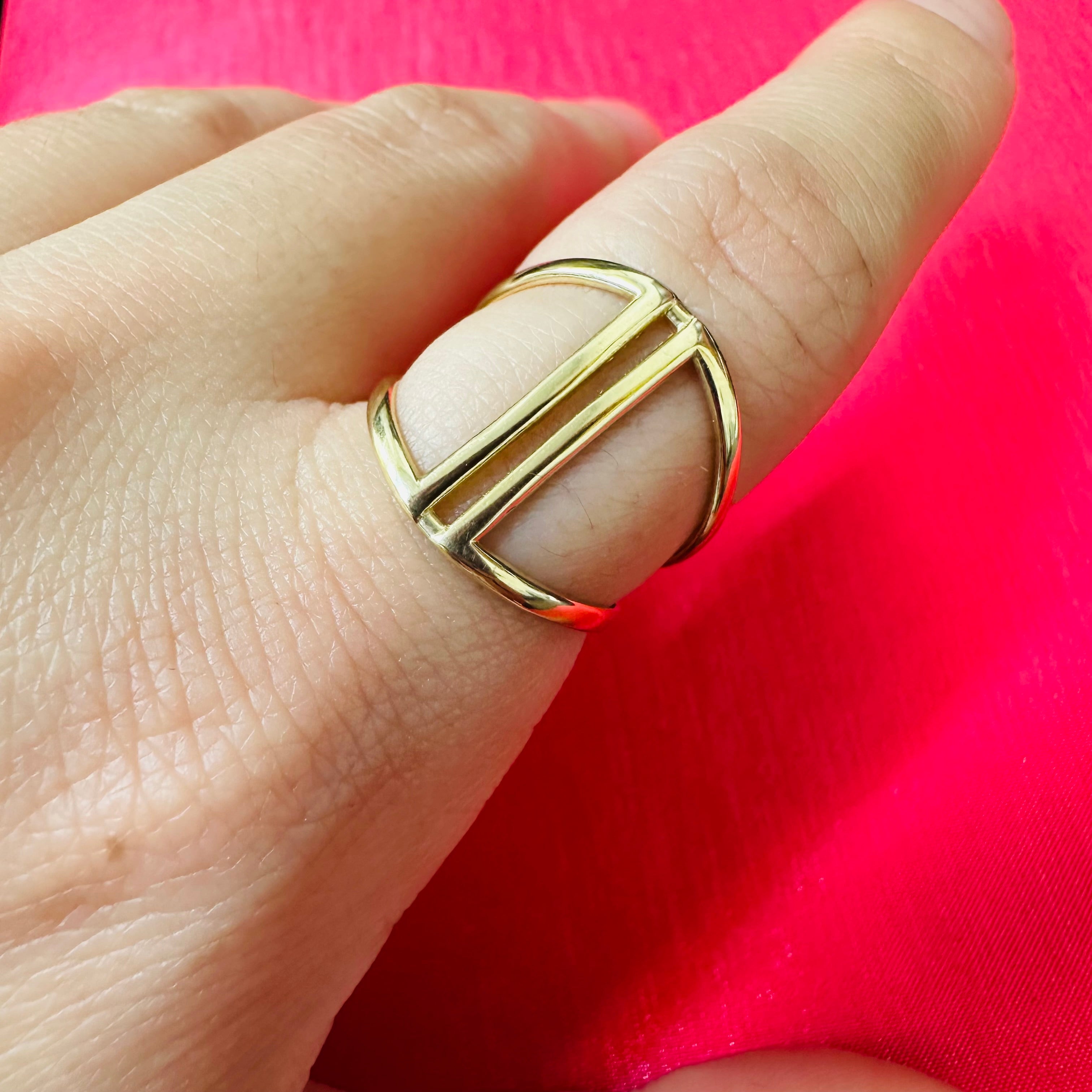 14K Yellow Gold Ring Size 6