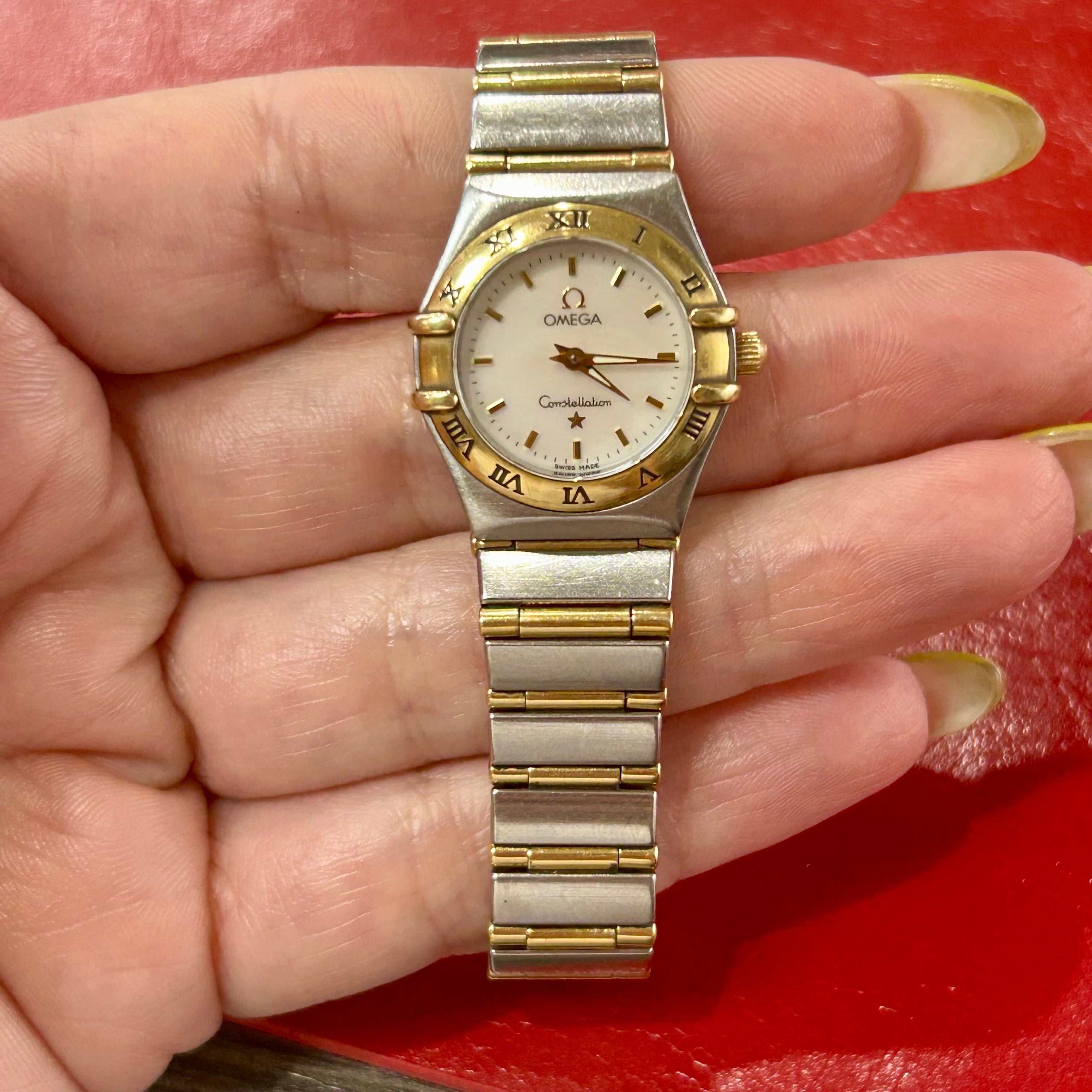 Vintage Omega Constellations Ref 6553/865 | 23mm | 18k Yellow Gold & Stainless Steel