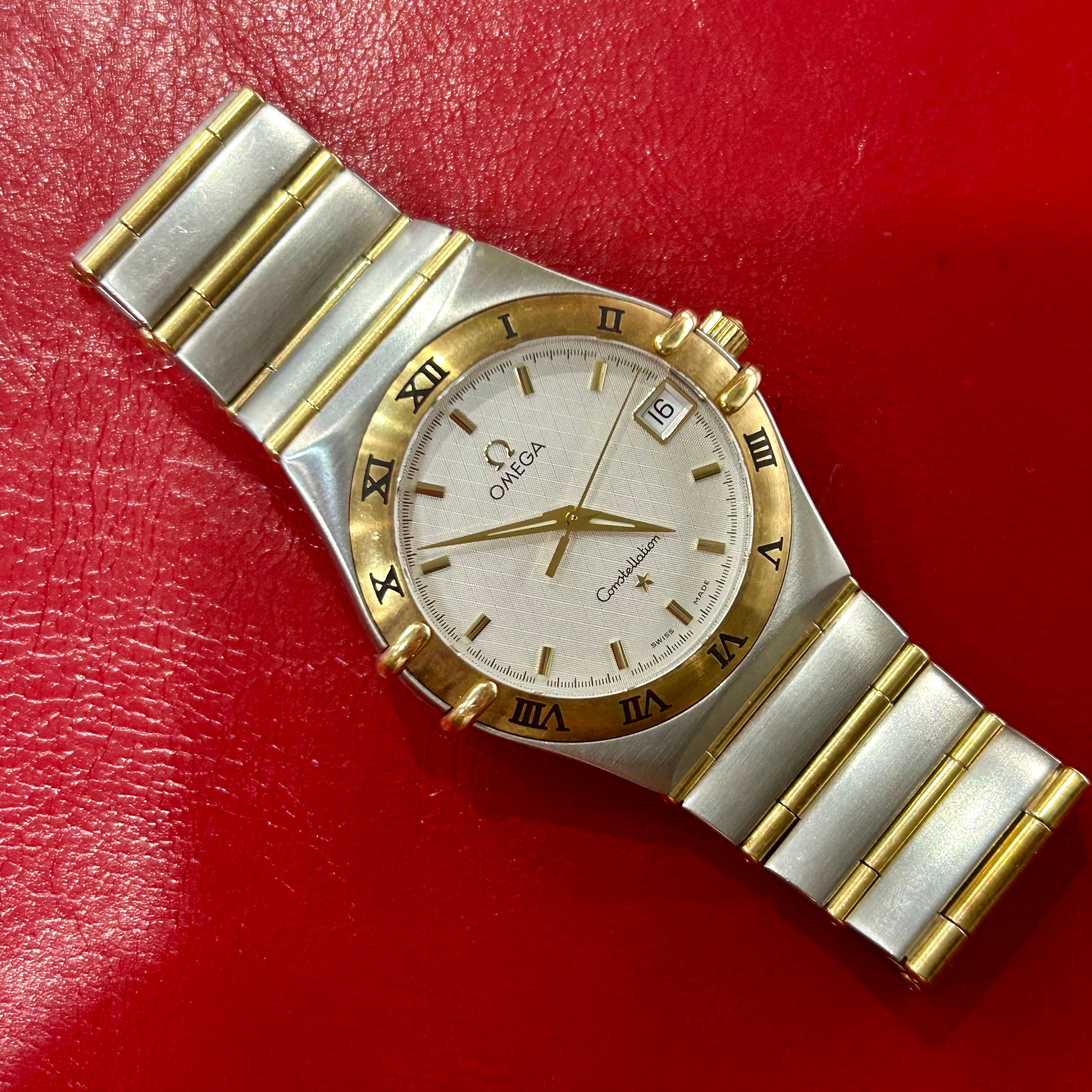 Vintage Omega Constellations Ref 1552/862 | 34mm | 18k Yellow Gold & Stainless Steel