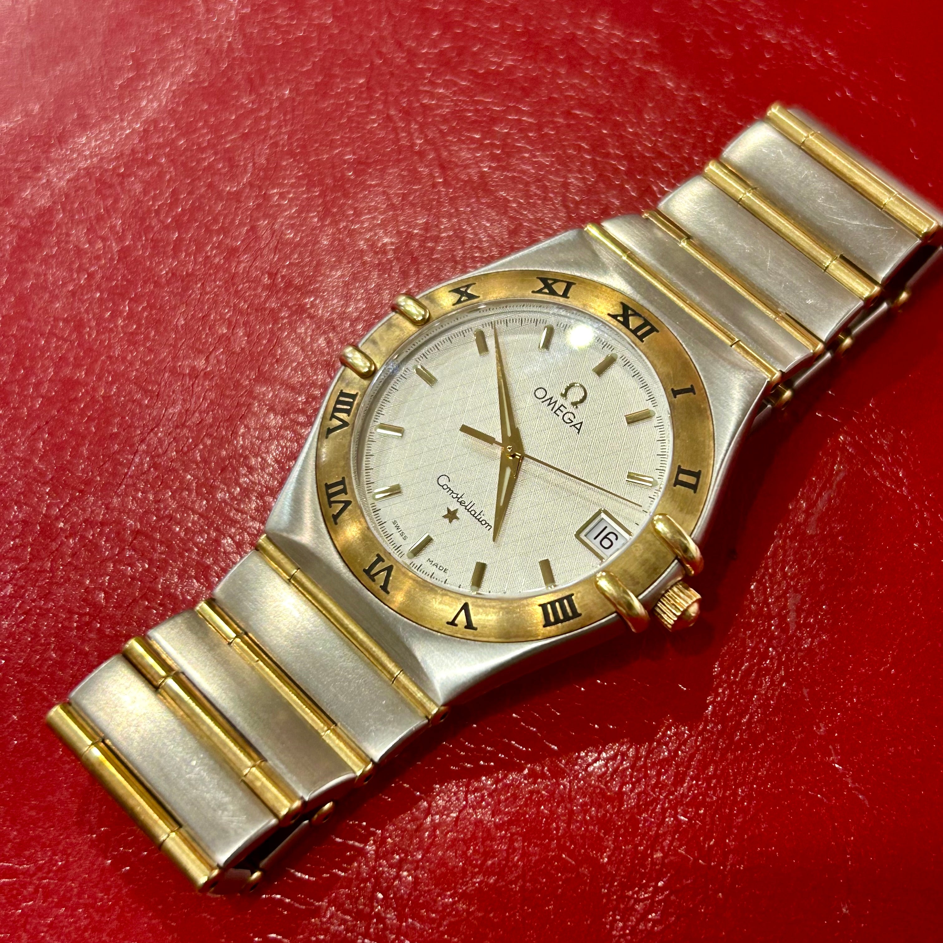 Vintage Omega Constellations Ref 1552/862 | 34mm | 18k Yellow Gold & Stainless Steel