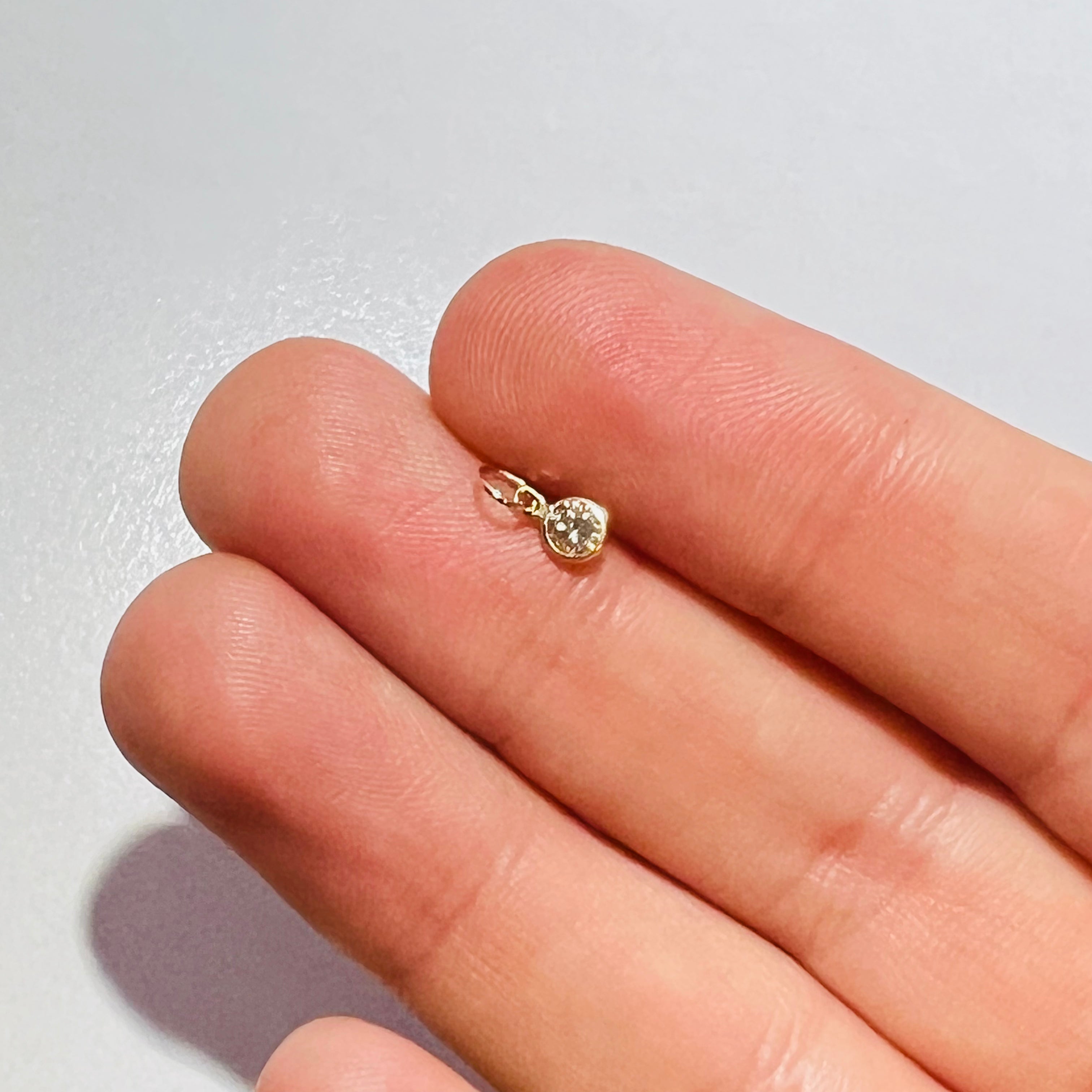 .20CT Natural Round Diamond Pendant Charm