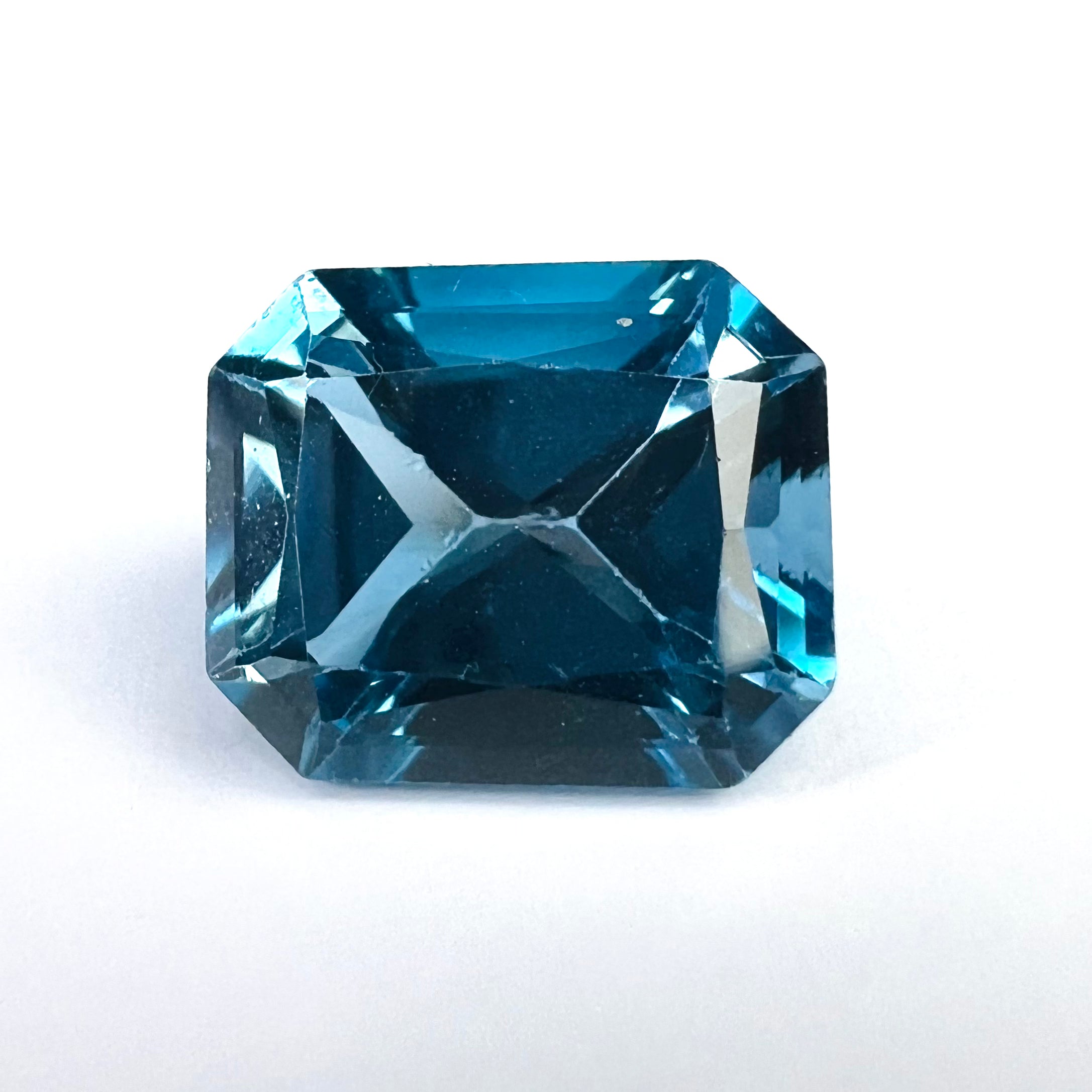 7CTW Loose Natural Octagon Cut Topaz 12x10x7.2mm Earth mined Gemstone