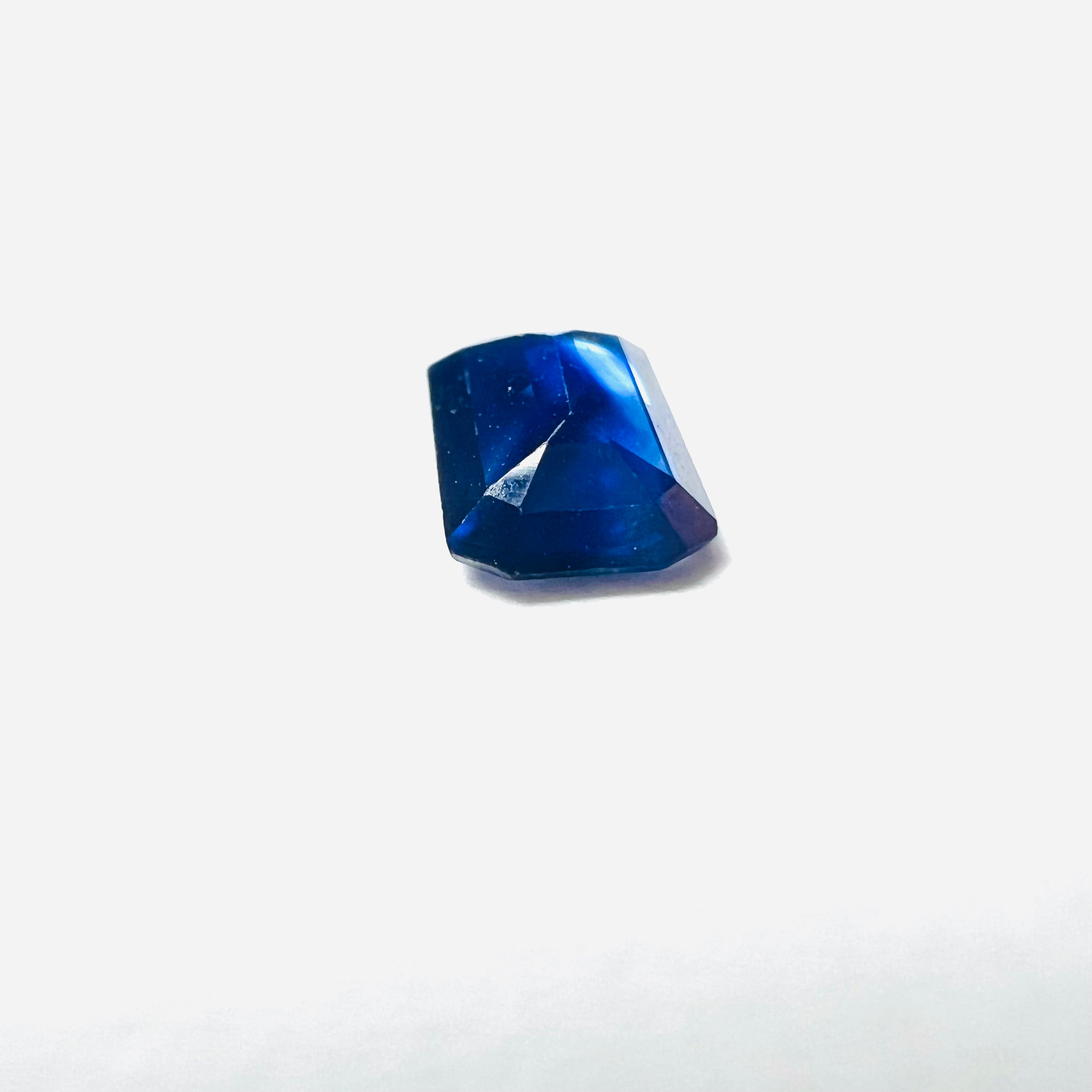 .46CT Loose Blue Emerald Sapphire 6x4x1.5mm Earth mined Gemstone
