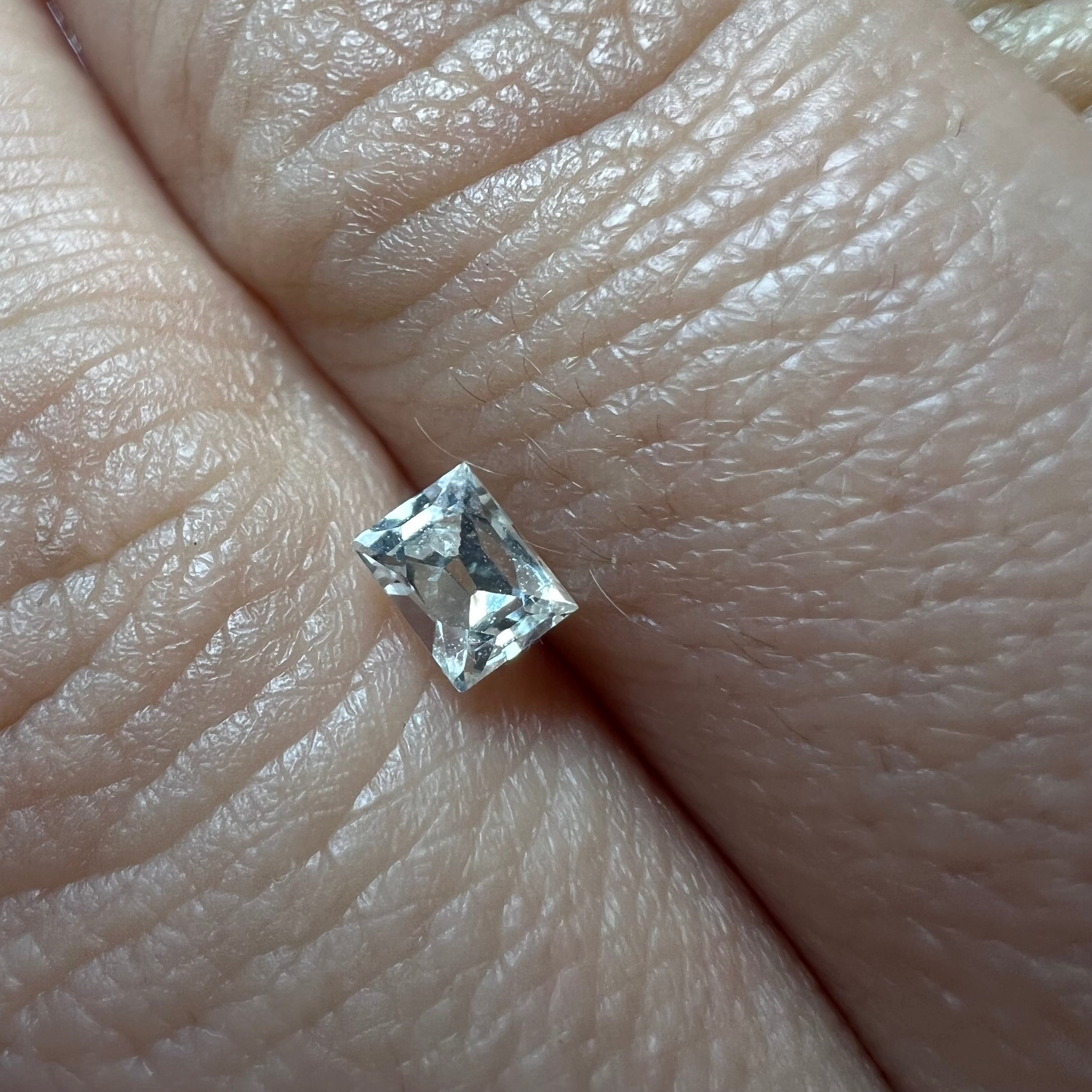 .32CT French Cut Diamond K I1 4.33x3.43x2.30mm Natural Earth mined