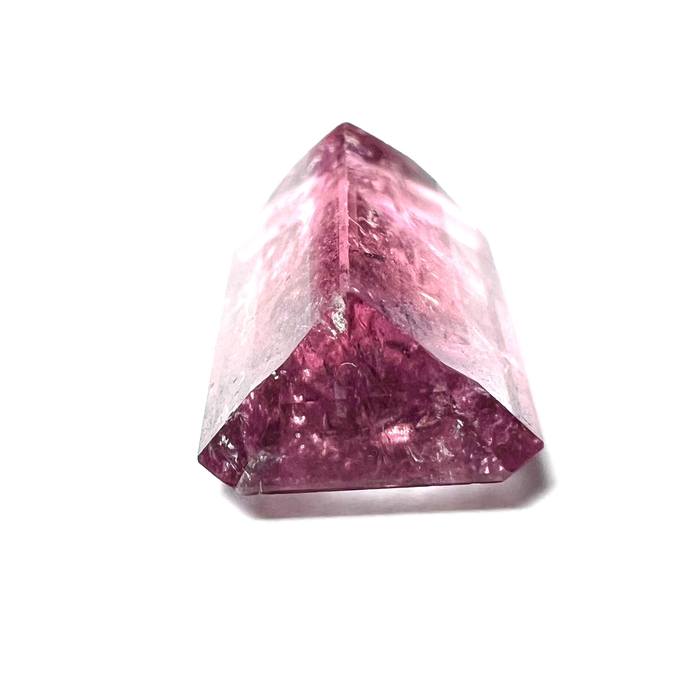 4.66CT Natural Bicolor Tourmaline 11x8x4mm Earth mined Gemstone