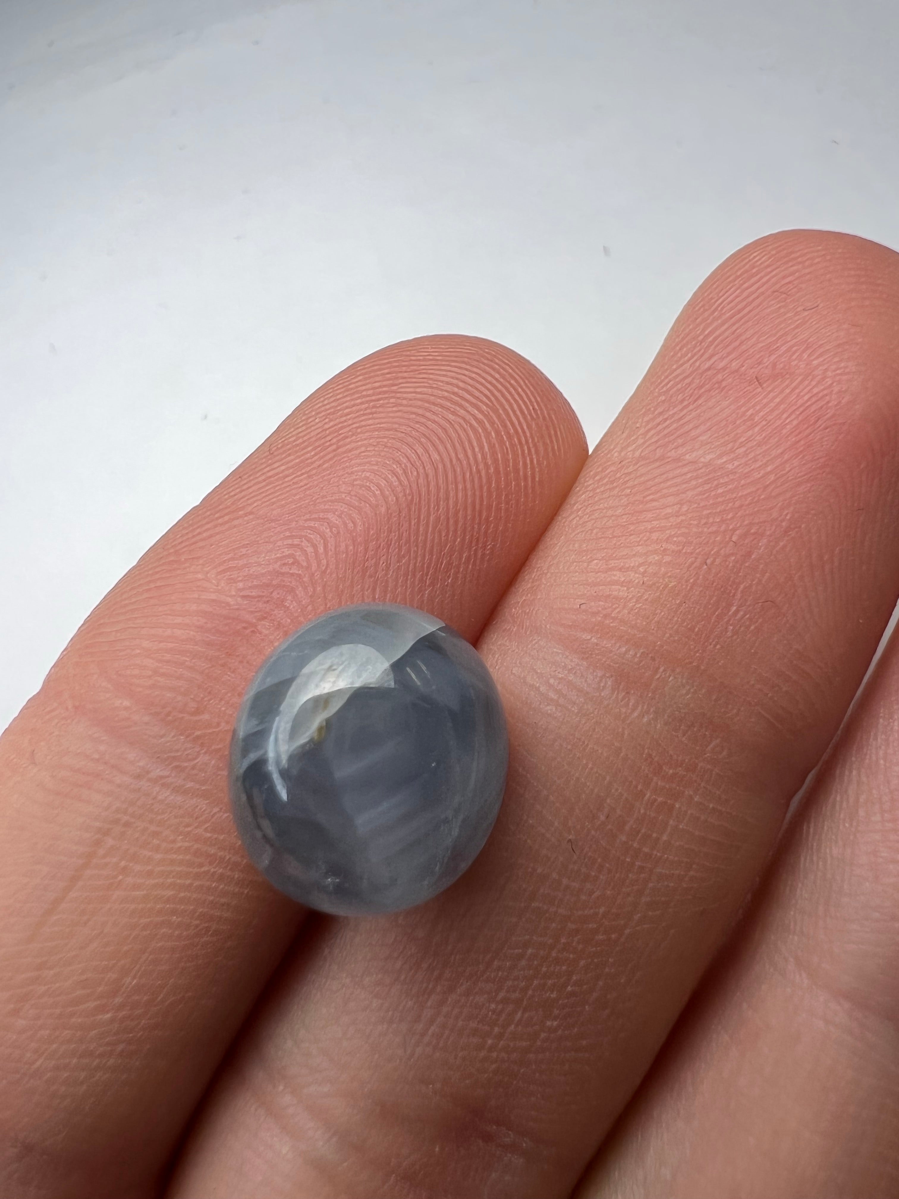 10.35CTW Loose Natural Cabochon Sapphire 12.49x11.10mm Earth mined Gemstone