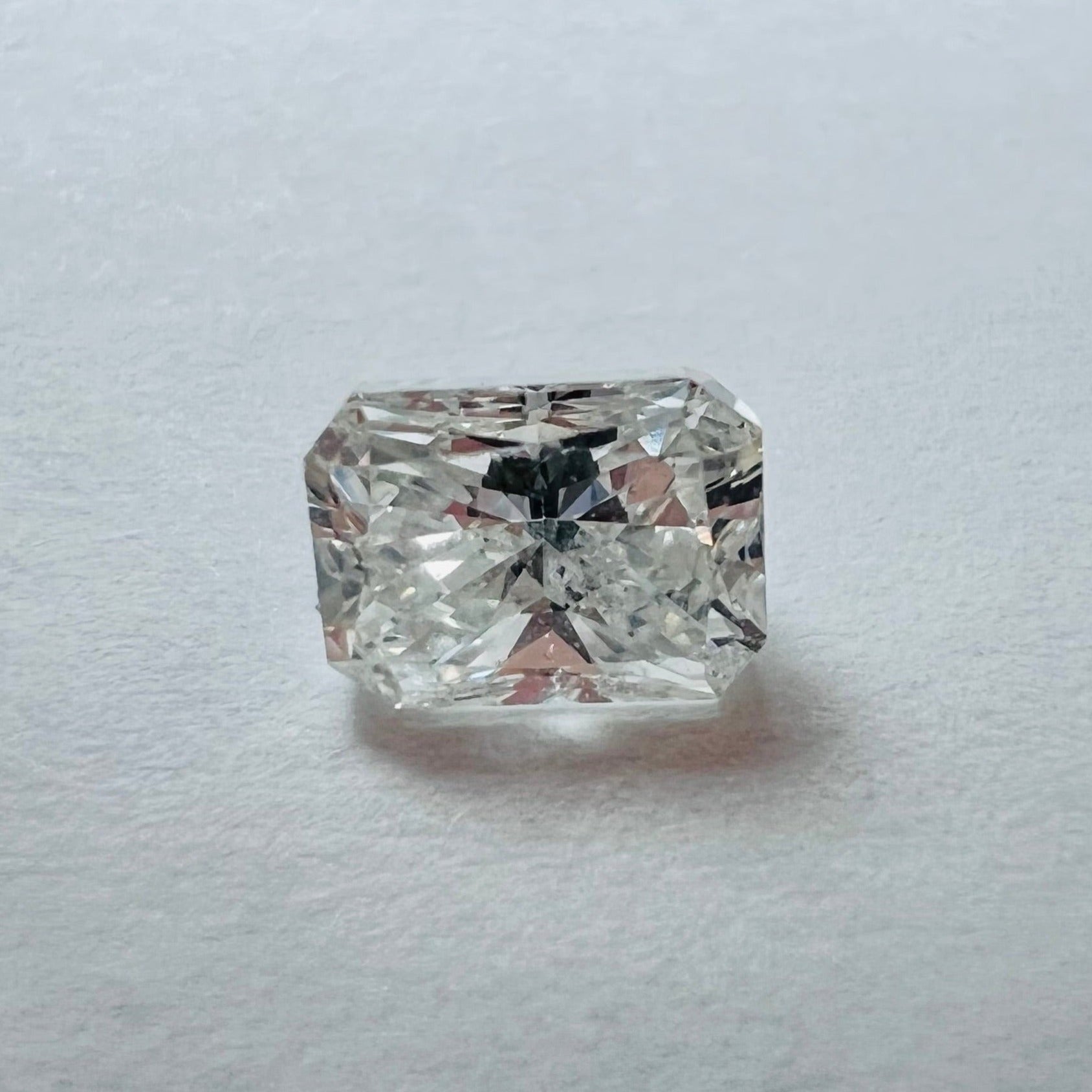 .71CT Radiant Cut Diamond I-J SI1 5.27x4.26x3.43mm Natural Earth mined