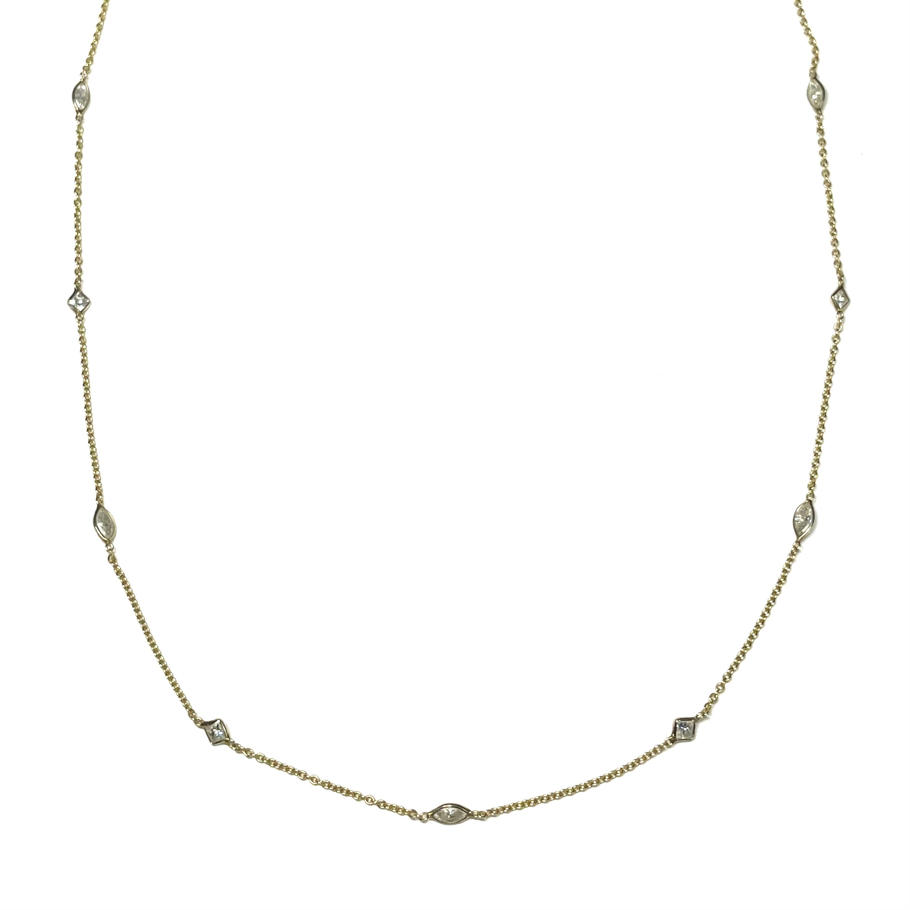 Diamonds By The Yard 14K Yellow Gold Necklace