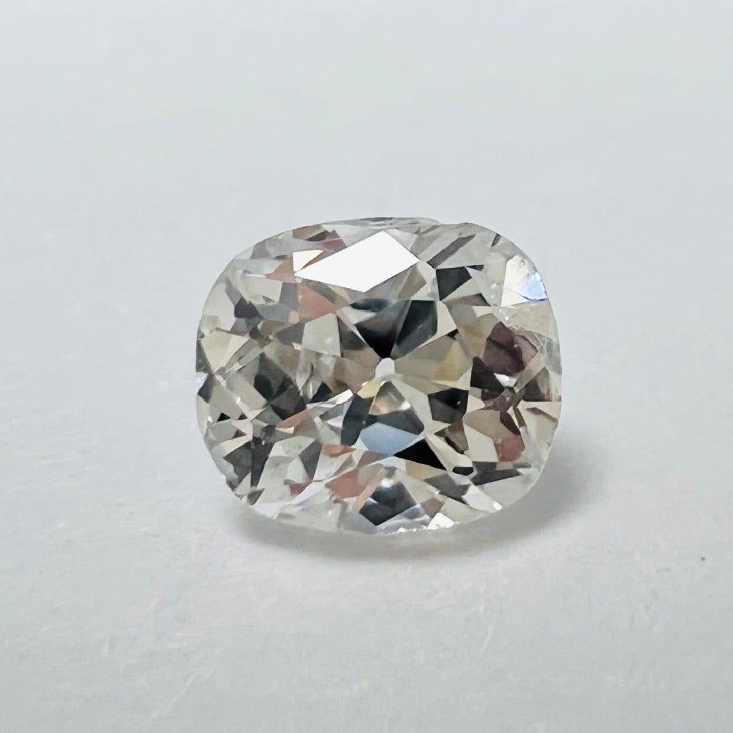 .60CT Old Mine Brilliant Diamond I I2 5.52x4.81x3.28mm Natural Earth mined