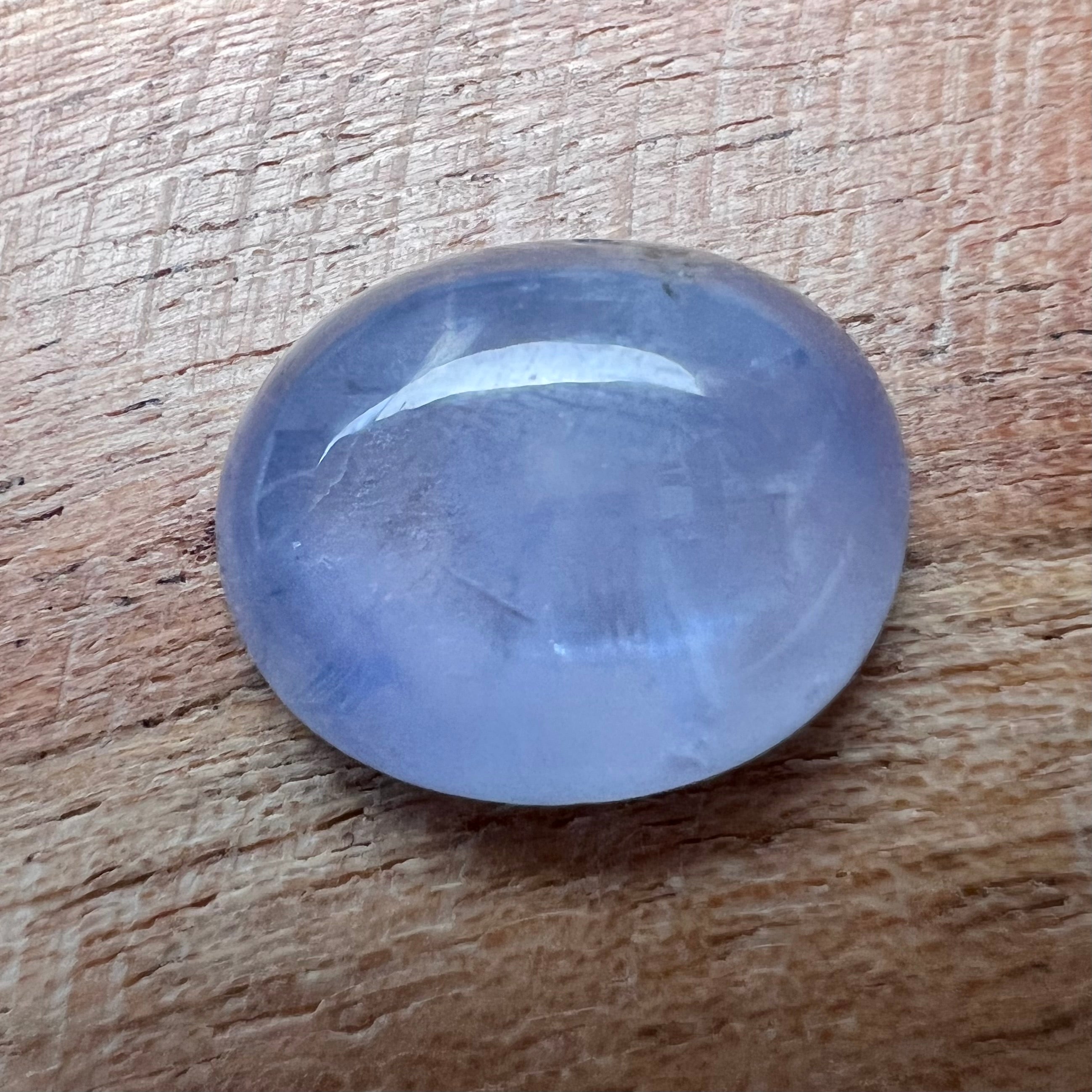 18.22CT Loose Natural Cabochon Sapphire 16.96X14.12mm Earth mined Gemstone