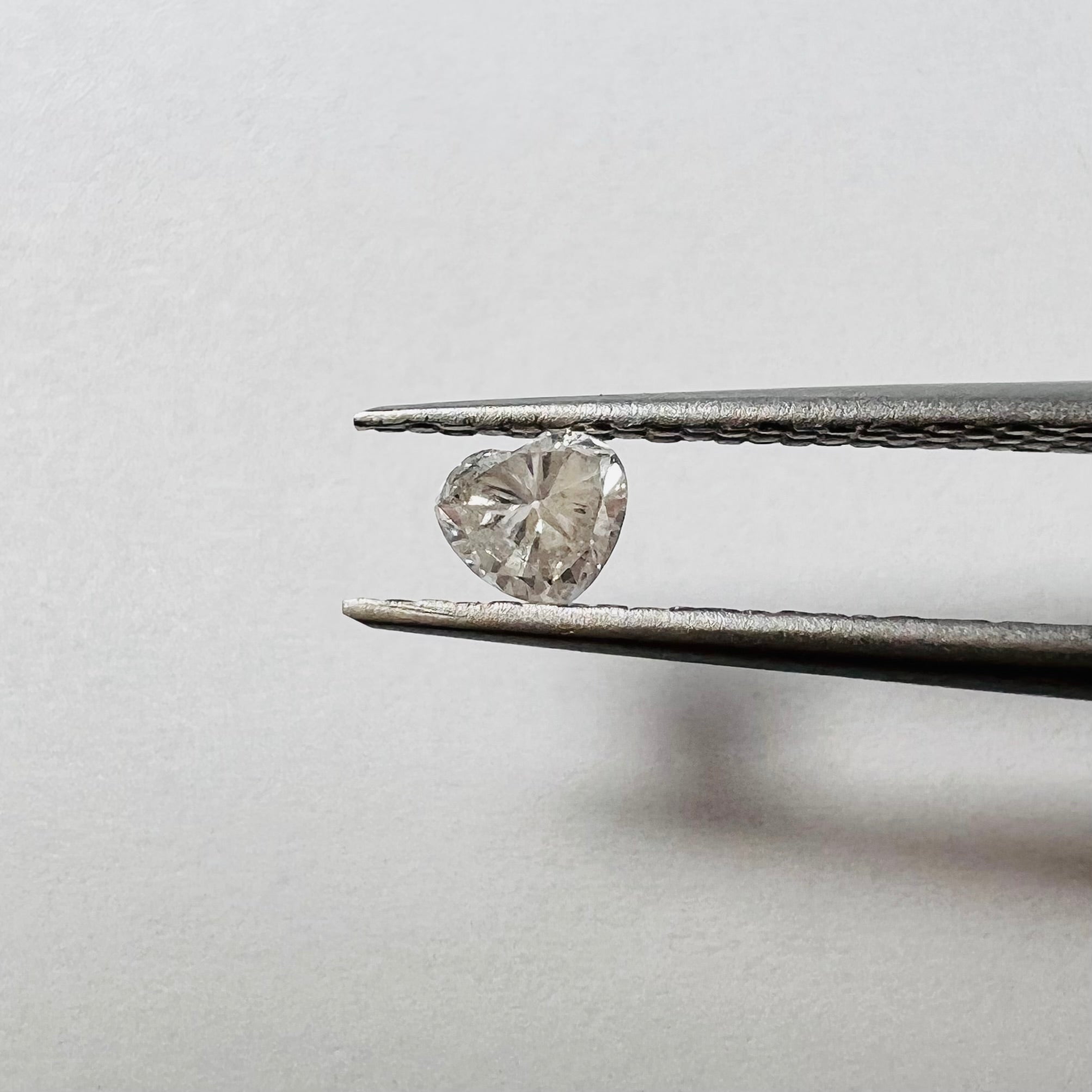 .18CT Heart Shape Diamond K I1 3.29x3.72x2.04mm Natural Earth mined