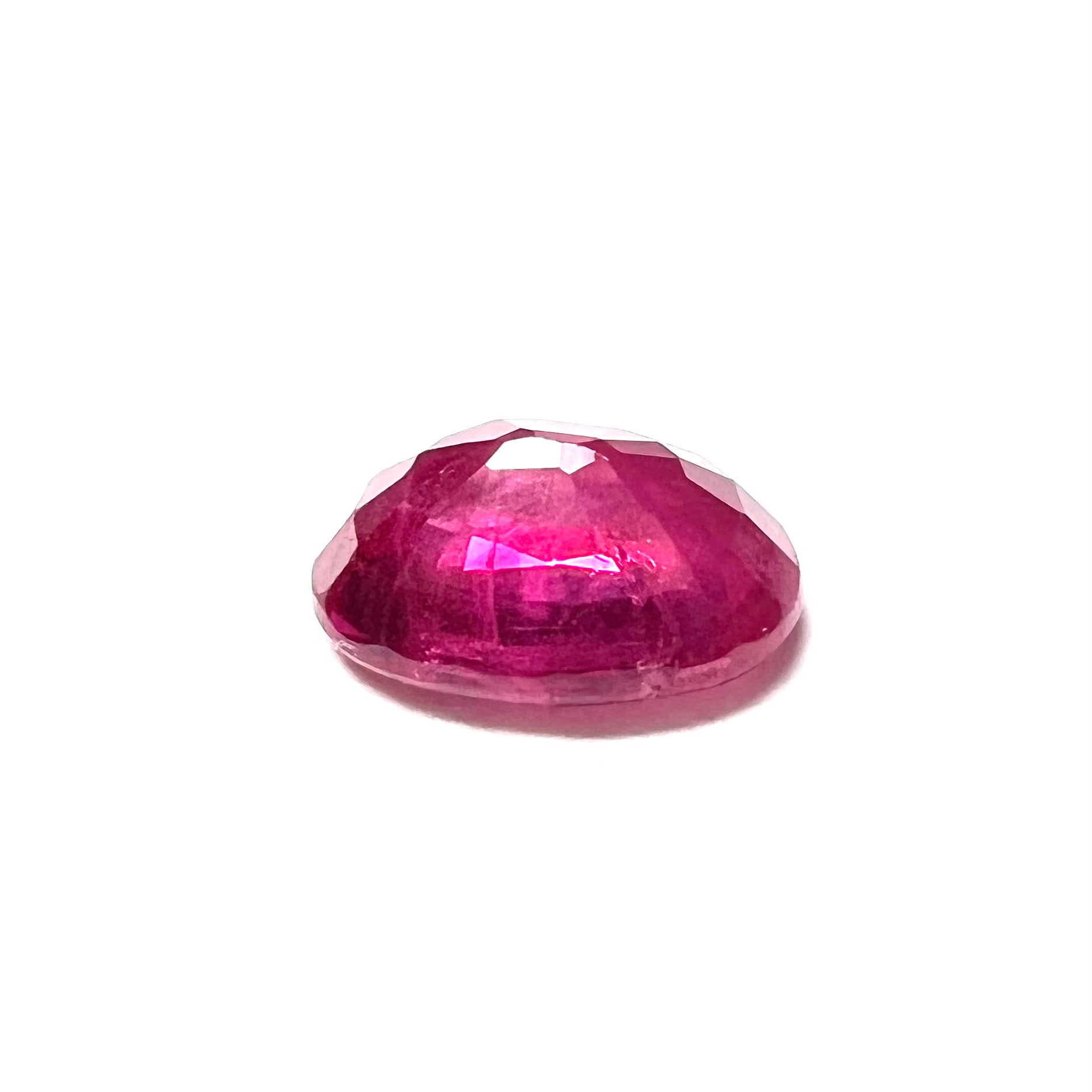 .63CT Loose Natural Oval Ruby 6x4x3mm Earth mined Gemstone