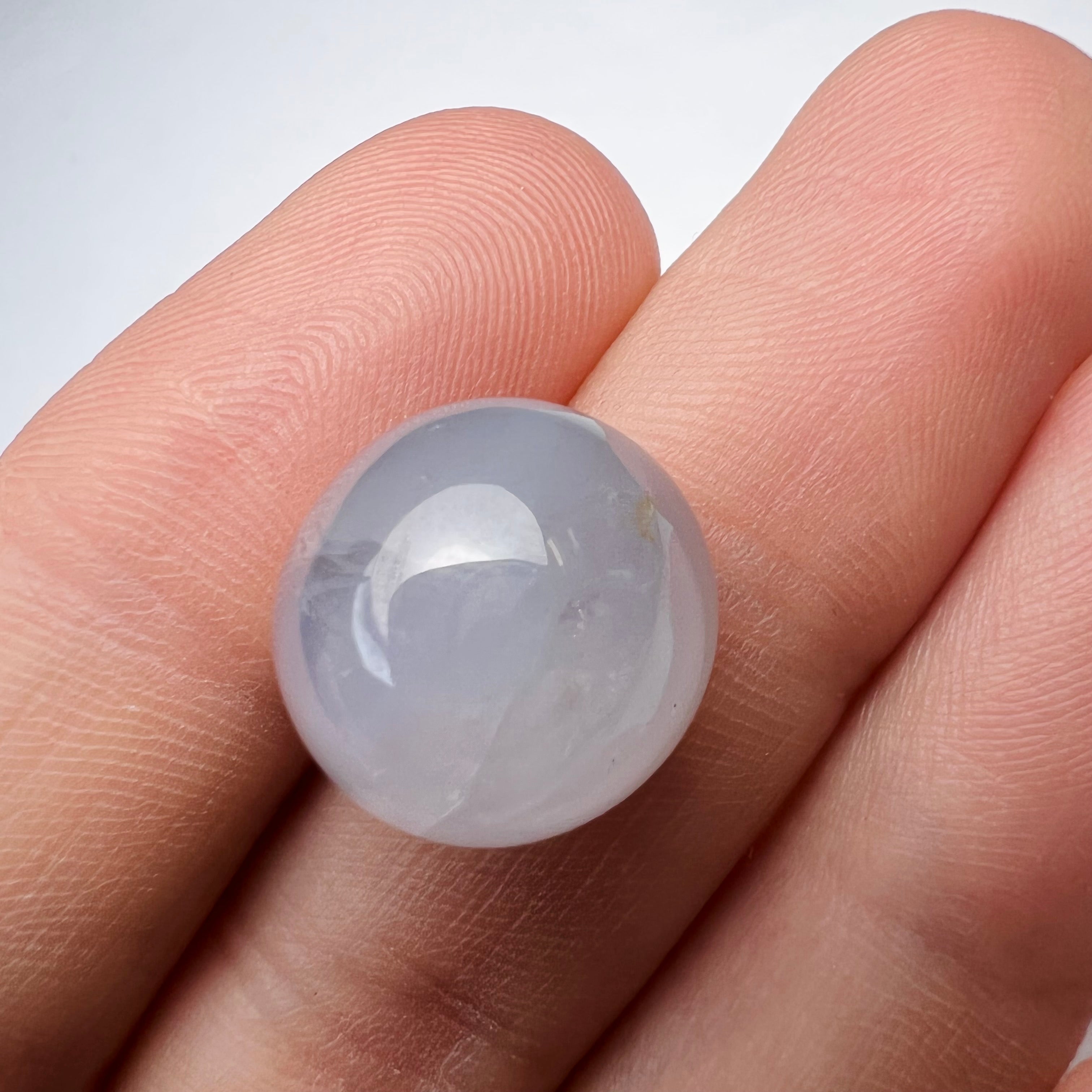 24.62CTW Loose Natural Cabochon Sapphire 14.88x14.18mm Earth mined Gemstone